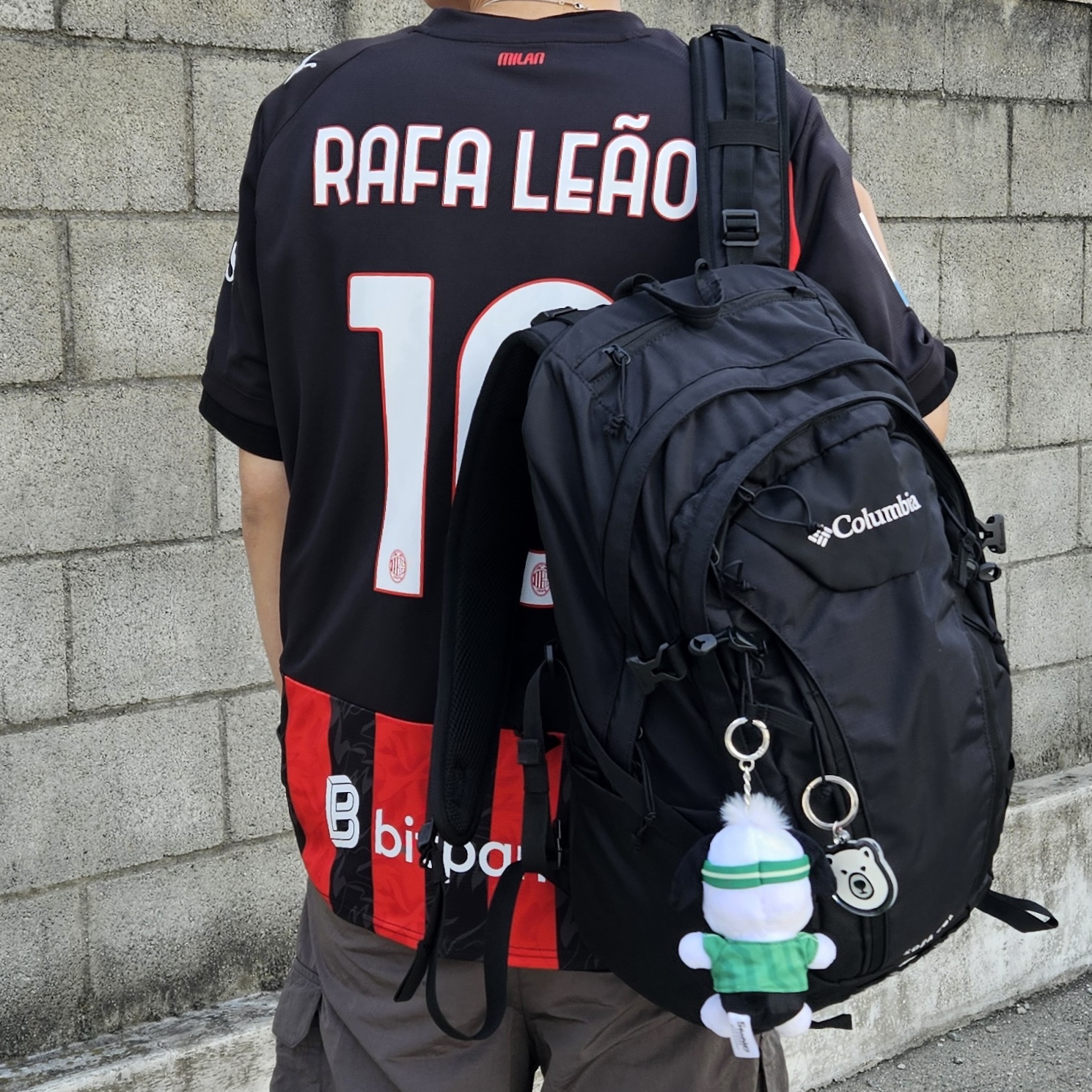 Puma AC Milan 2025/26 Home Replica Jersey All Time Red Black (Non Marking Ver.) 착용 스타일