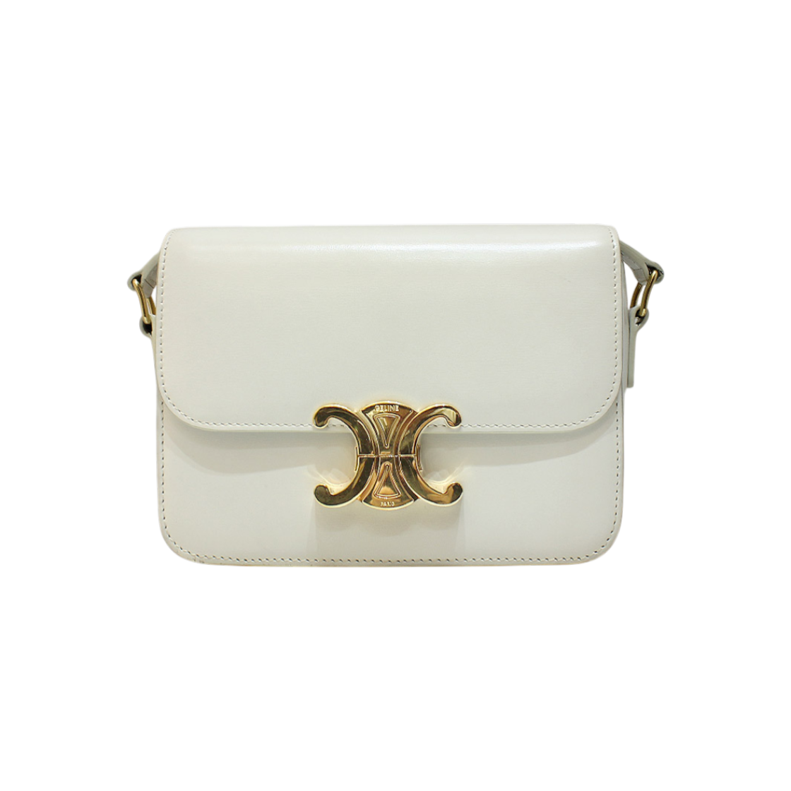 ITW857J78IBR Celine Teen Triomphe Shoulder Bag 188423