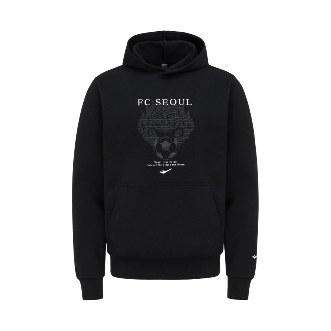 프로-스펙스 X FC서울 2026 FC서울 어센틱 후드 T 블랙(PRO-SPECS X FC SEOUL 2026 FC SEOUL Authentic Hoodie Black)