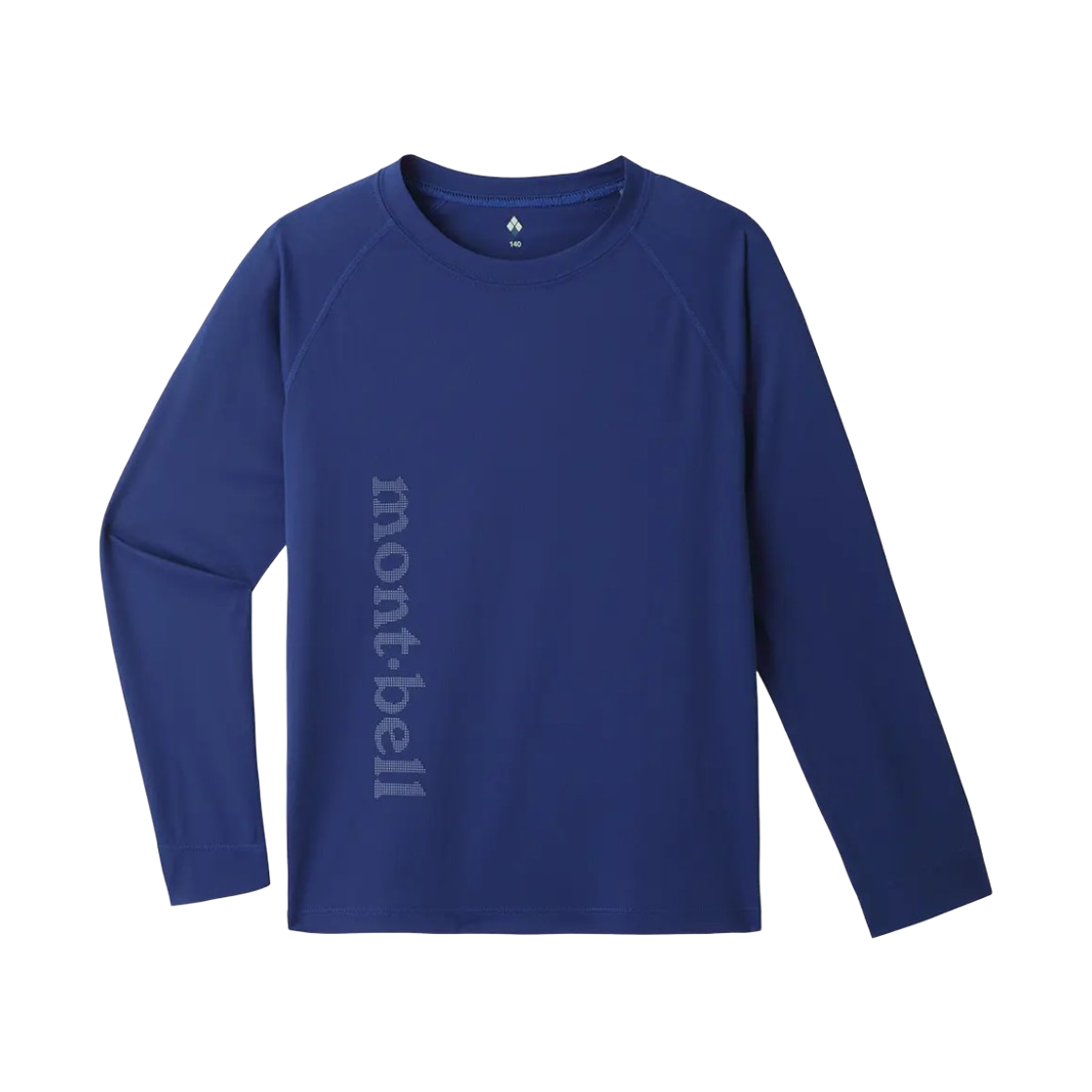 1114500 (Kids) Montbell Cool Light Long Sleeve T-Shirt Royal Blue