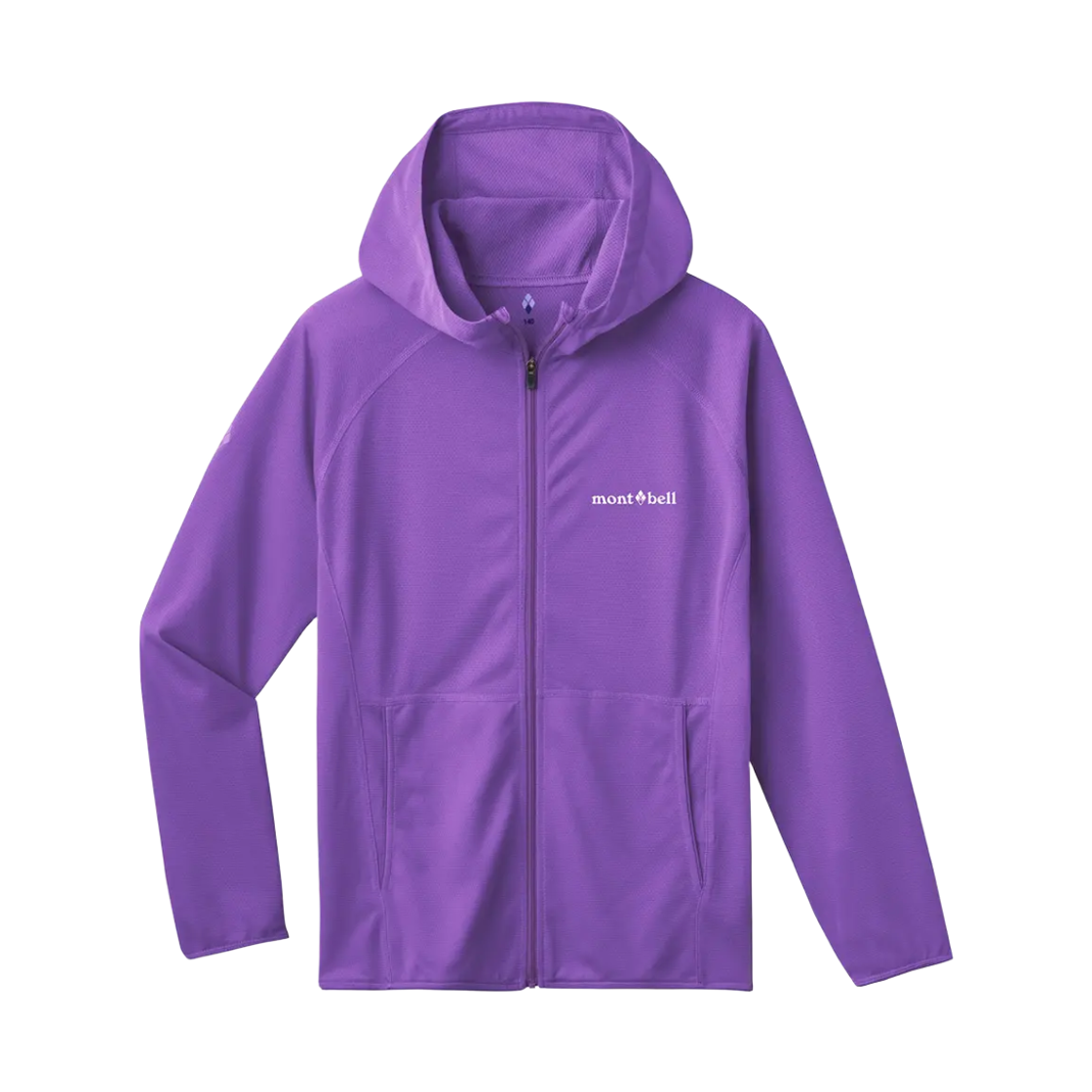 1114638 (Kids) Montbell Cool Full-Zip Hoodie Lavender