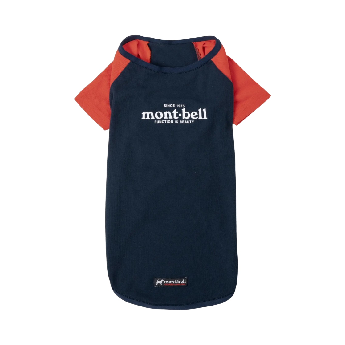 1114948 Montbell Wickron Dog Raglan T-Shirt Small Navy