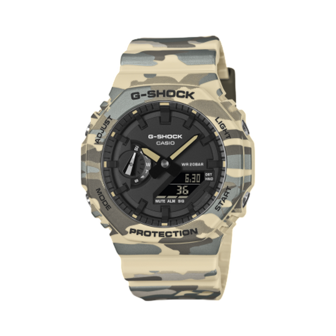카시오 지샥 GA-2100CM-5A 카모(Casio G-Shock GA-2100CM-5A Camo) - 1