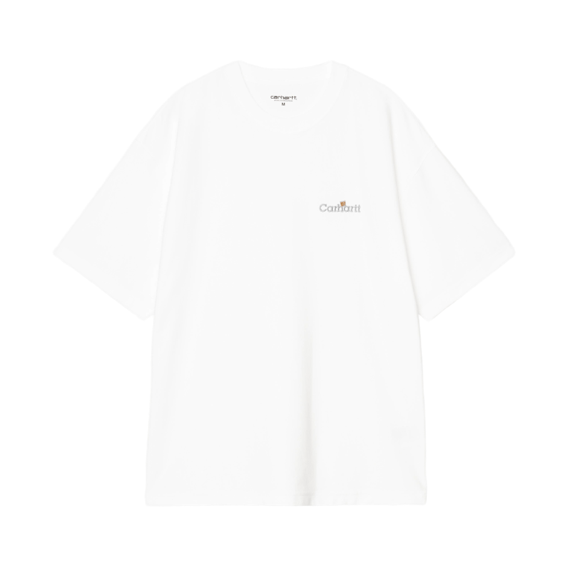 I036180-02-XX Carhartt WIP S/S Label T-Shirt White