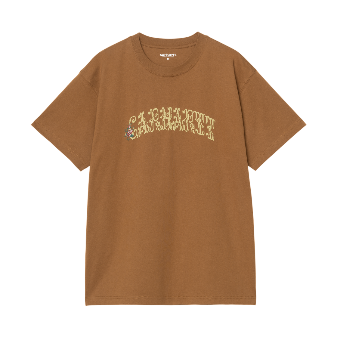 I036212-HZ-XX Carhartt WIP S/S Monogram T-Shirt Hamilton Brown