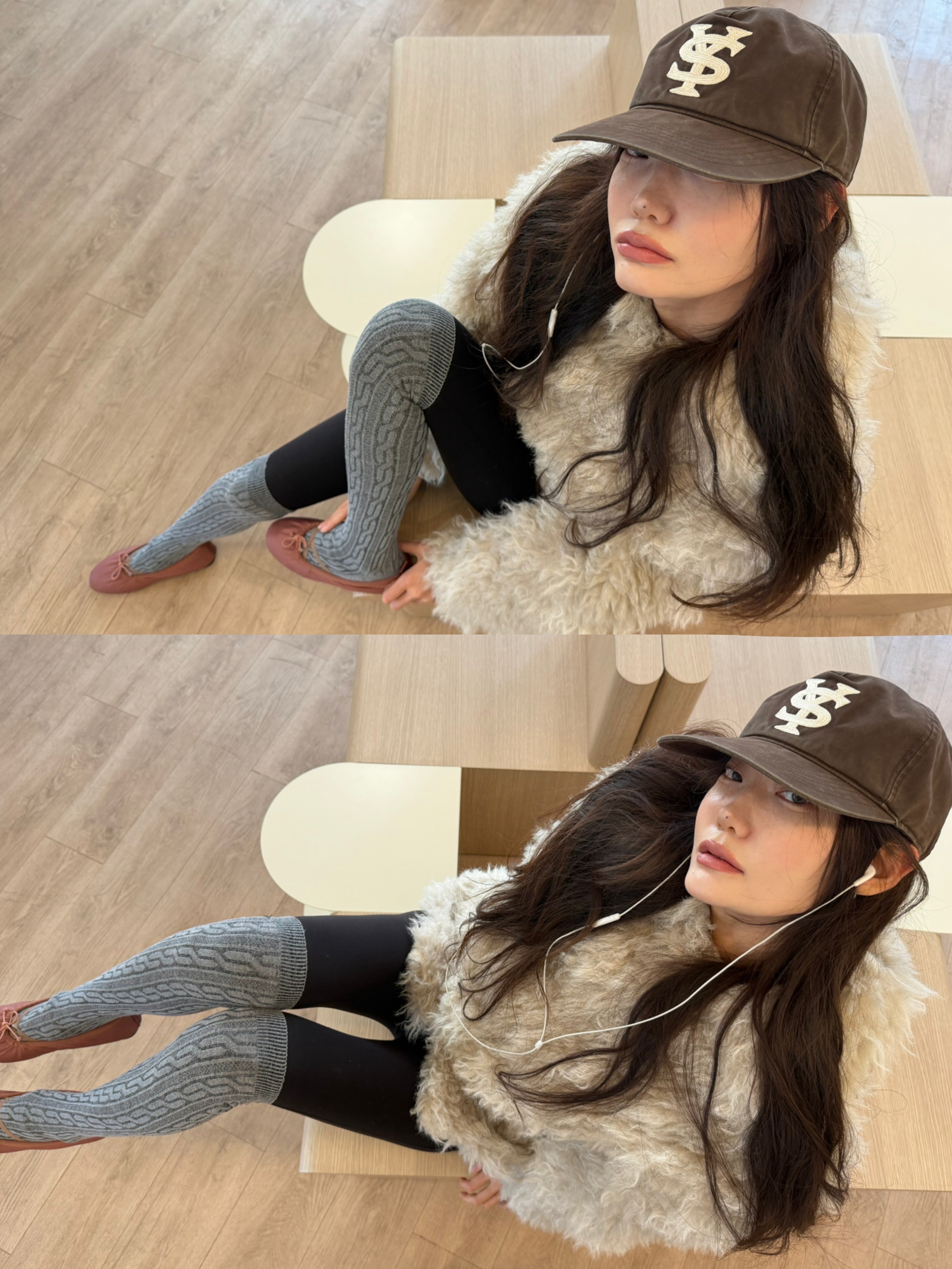 Sunday Ceremony Sy Logo 5 Panel Cotton Cap - Navy 착용 스타일 - 5