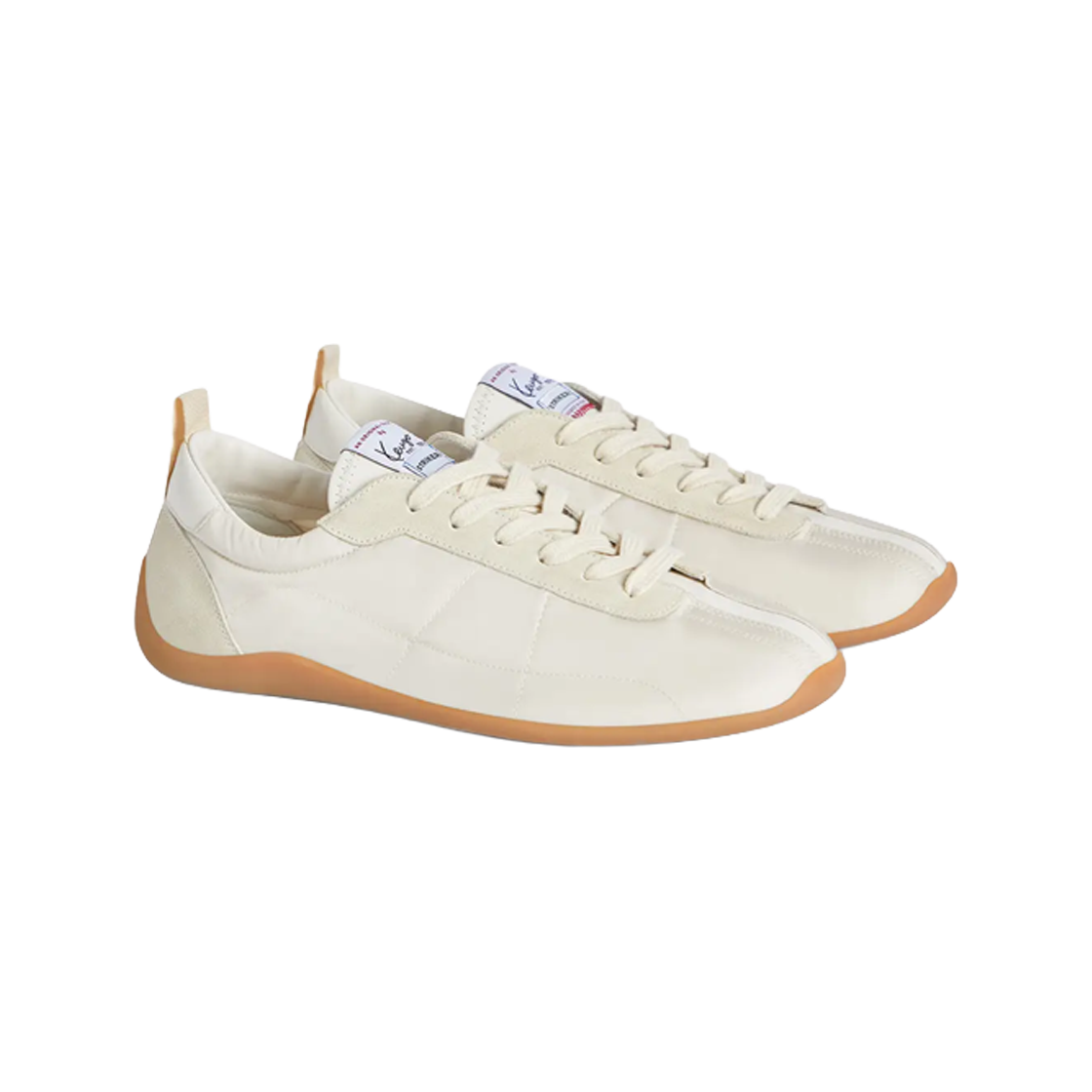 겐조 스트라이커 로우 탑 플랫 스니커즈 에크루 - 26SS(Kenzo Striker Low Top Flat Sneakers Ecru - 26SS) - 2