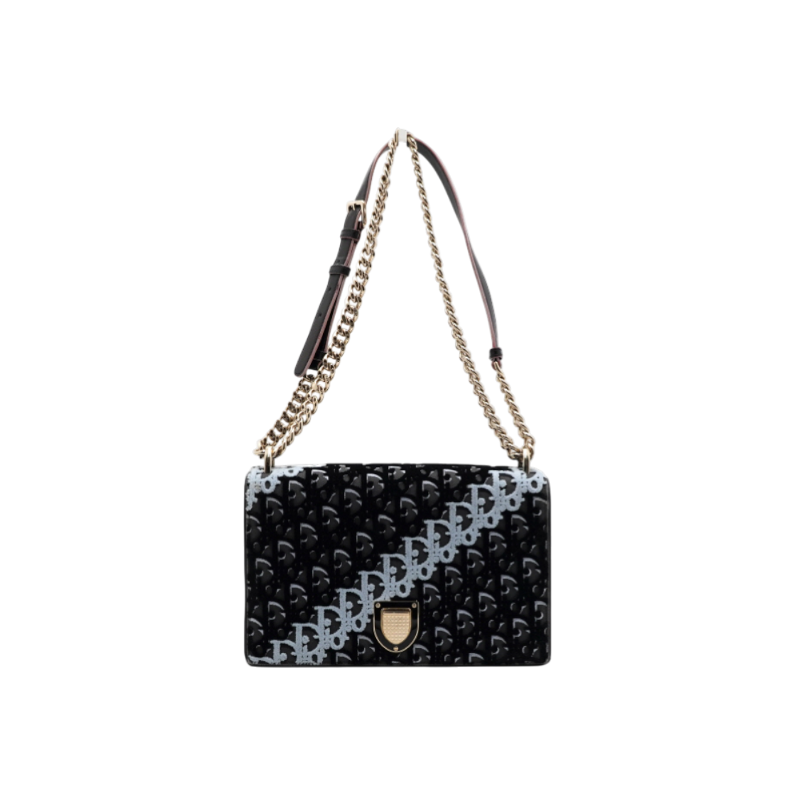 디올 멀티컬러 벨벳 엠브로이더드 자카드 디오라마 금장 체인 숄더백aa60489(Dior Multicolor Velvet Embroidered Jacquard Diorama Gold Chain Shoulder Bag)