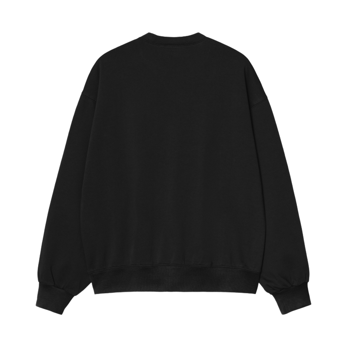 칼하트 WIP WIP 3 스웨트셔츠 블랙 헤비 스톤 워시(Carhartt WIP WIP 3 Sweatshirt Black Heavy Stone Wash) - 2