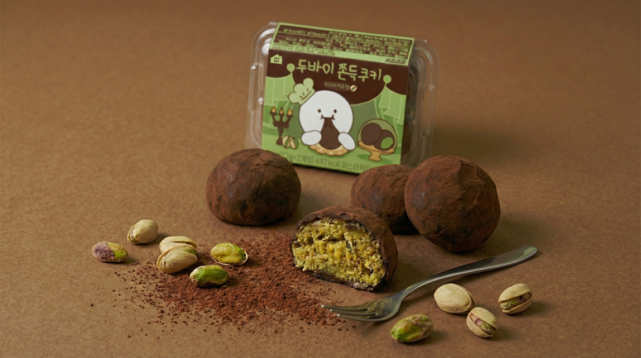 [KREAM 단독] 이웃집통통이 두바이쫀득쿠키 4구 세트 (피스타치오 2개입*2)([KREAM 단독] tongtonge Dubai Style Chewy Cookies Pistachio Set) - 3