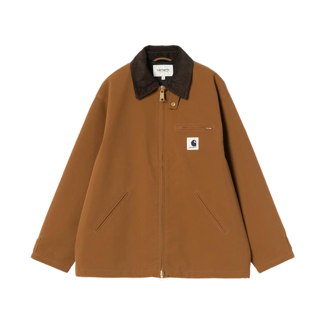 (W) 칼하트 WIP 클라크 자켓 해밀턴 브라운 토바코((W) Carhartt WIP Clark Jacket Hamilton Brown Tobacco) - 1