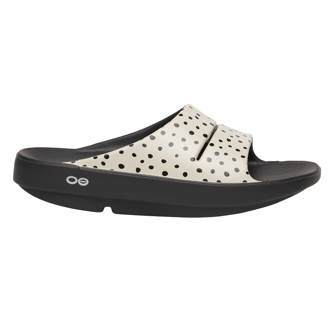 우포스 Ooahh Ltd 크림 남여공용 슬라이드(OOFOS Ooahh Ltd Cream Unisex Slides)