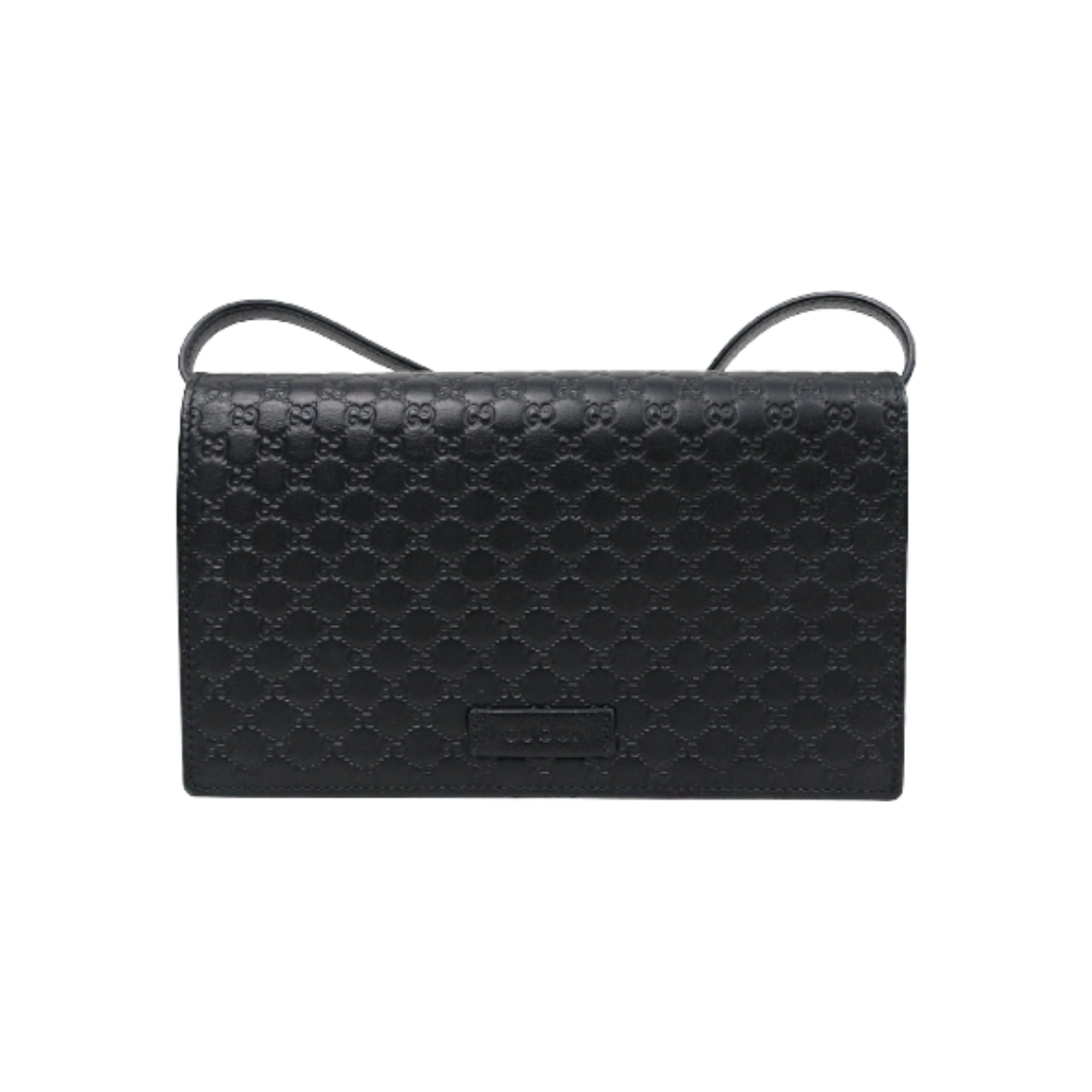 ITK546IPK9VD Gucci Black Microsima Crossbody Bag C-A47558