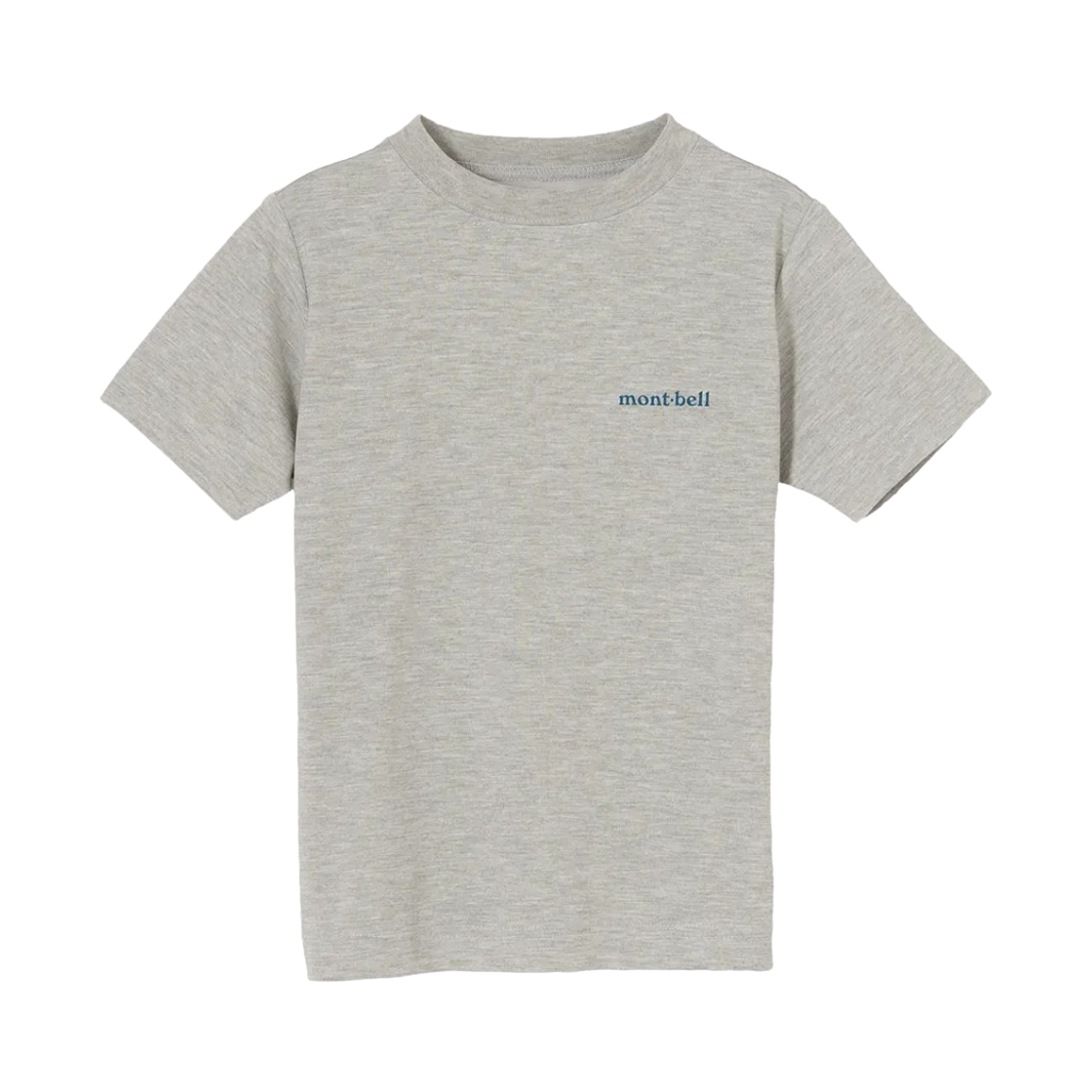 1114674 (Kids) Montbell Wickron T-Shirt Light Gray