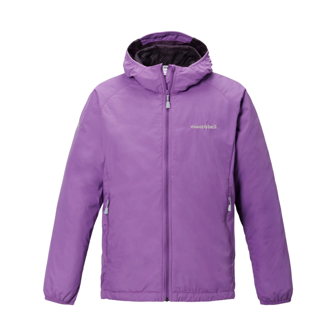 1106803 (Kids) Montbell Light Shell Hooded Jacket Lavender