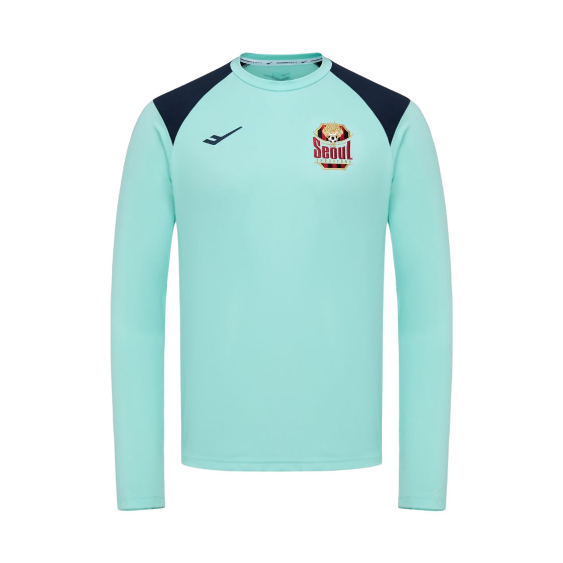 프로-스펙스 X FC서울 2026 FC서울 어센틱 긴팔 연습복 상의 민트(PRO-SPECS X FC SEOUL 2026 FC SEOUL Authentic Long Sleeve Training Top mint)