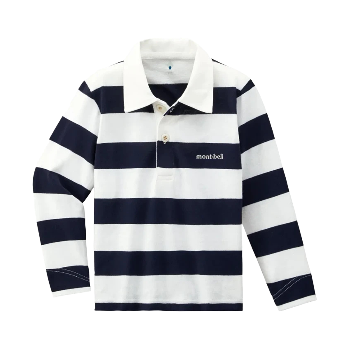 1104915 (Kids) Montbell Wickron Rugger Shirt Midnight Blue