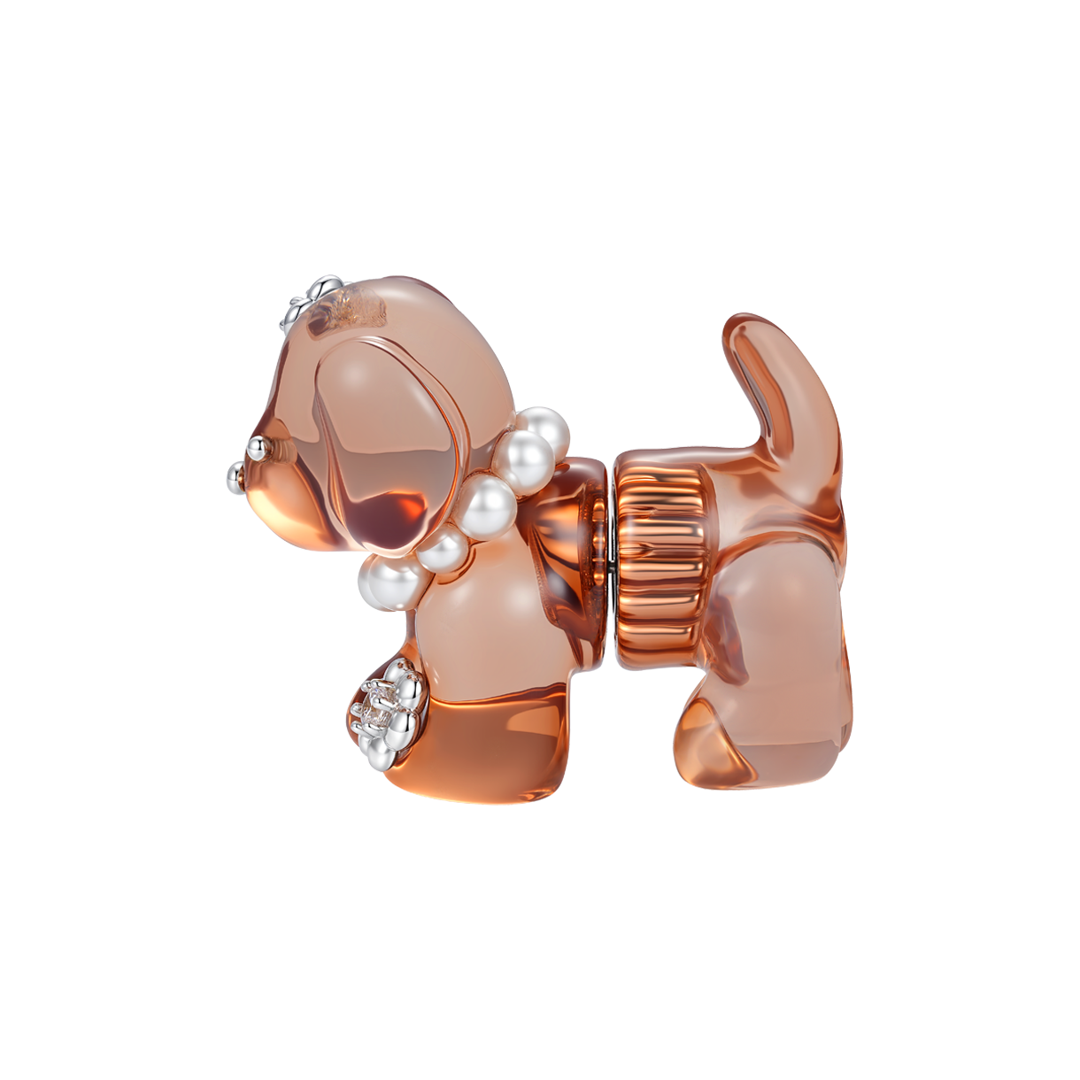 위민 스플릿 퍼피 이어링 트랜스페어런트 - 26SS(Yvmin Split Puppy Earring Transparent - 26SS) - 6