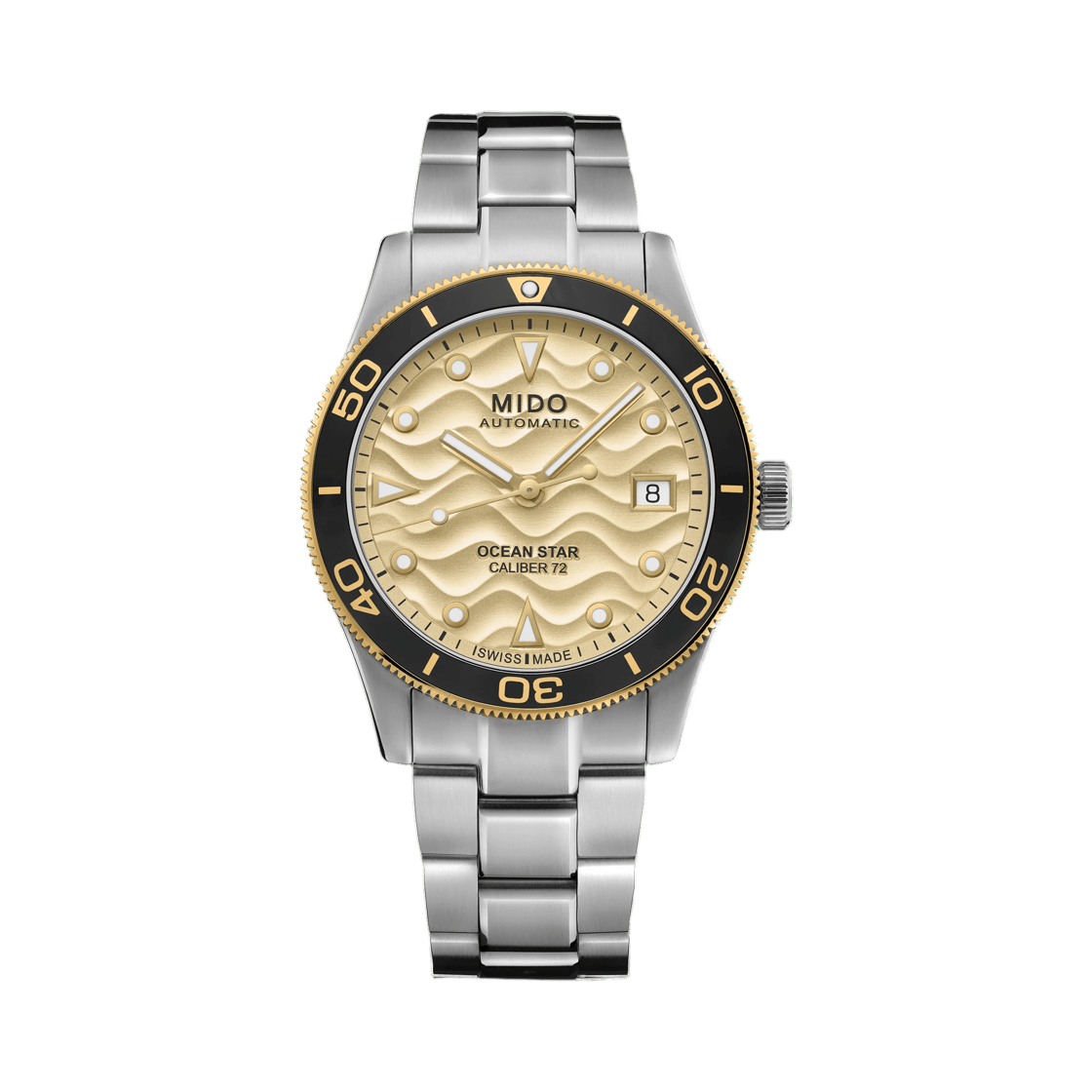 M0269072102100 Mido Ocean Star 39 Stainless Steel Champagne