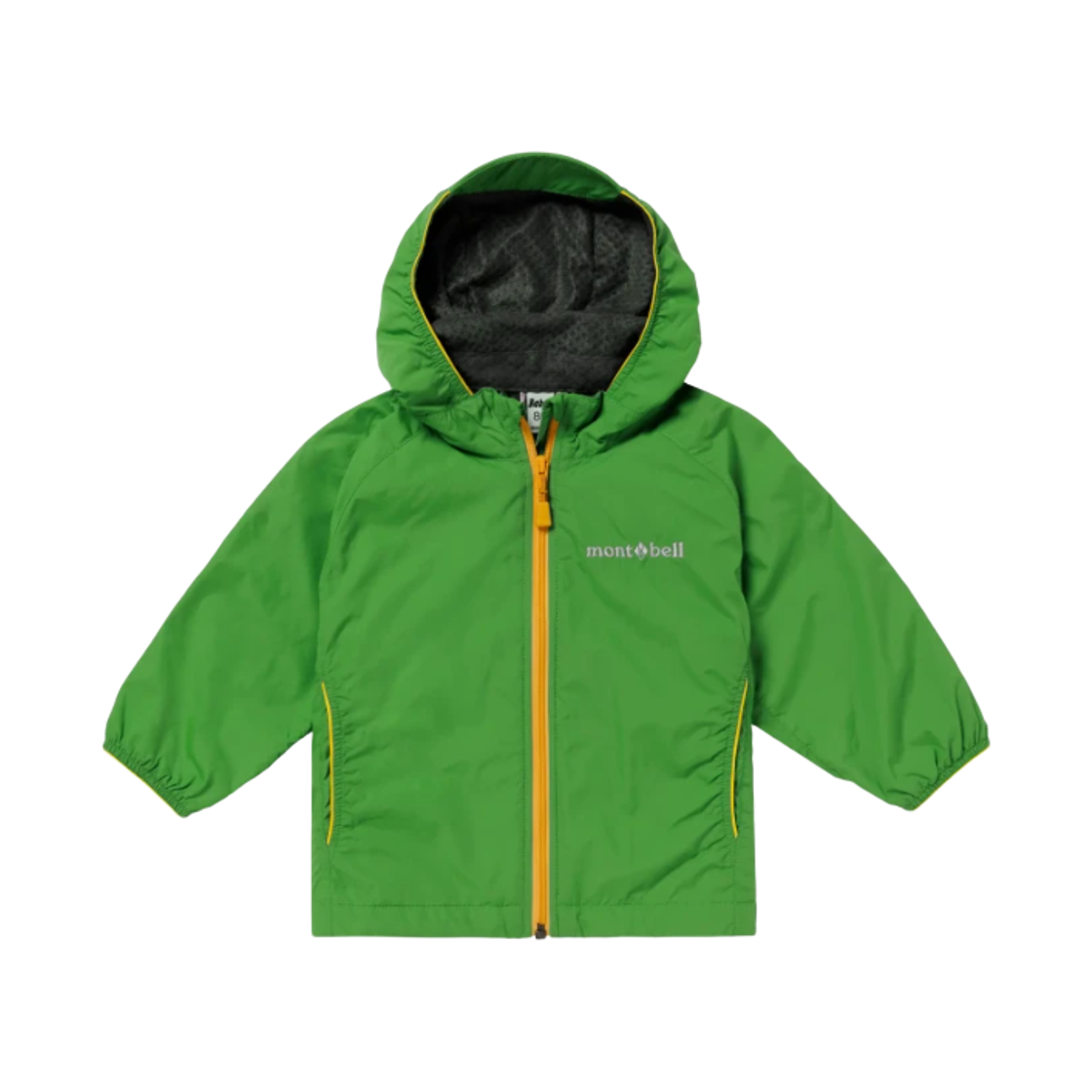 1106805 (Baby) Montbell Light Shell Hooded Jacket Green