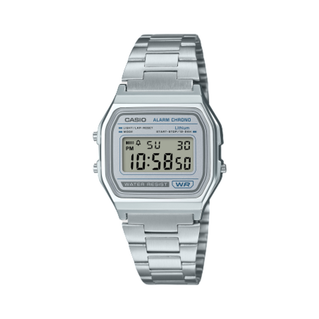 A158WEA-7 Casio A158WEA-7 Silver