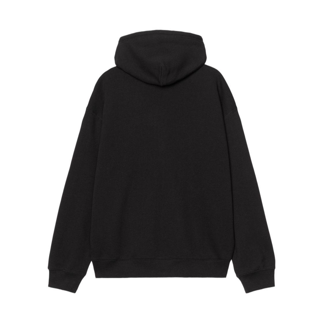 칼하트 WIP 후드 WIP 라벨 스웨트 자켓 블랙(Carhartt WIP Hooded WIP Label Sweat Jacket Black) - 2