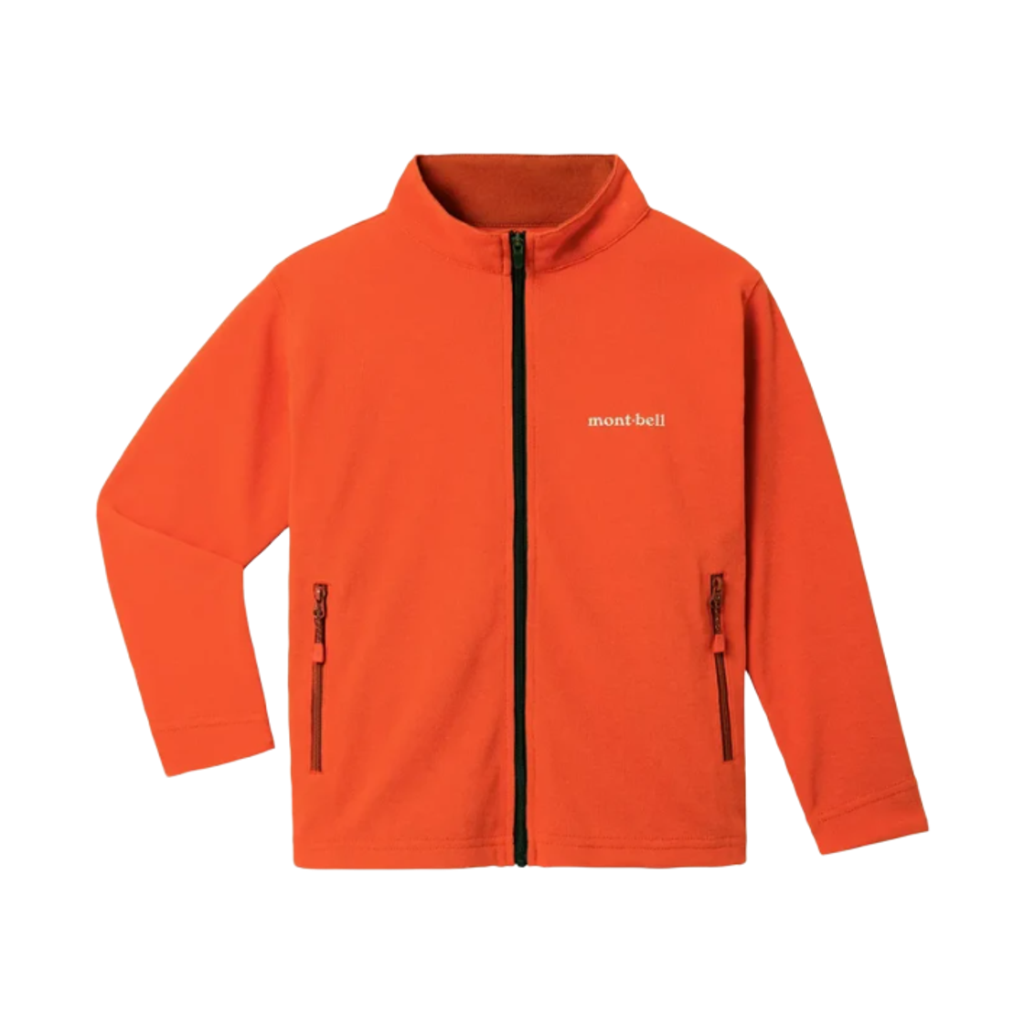 1114647 (Kids) Montbell Wickron Full-Zip Shirt Red