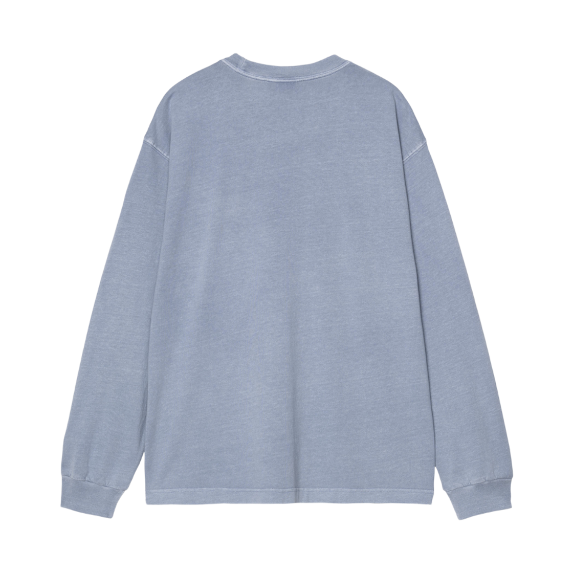 칼하트 WIP 롱슬리브 넬슨 티셔츠 젠틀 블루 가먼트 다이드(Carhartt WIP L/S Nelson T-Shirt Gentle Blue Garment Dyed) - 2