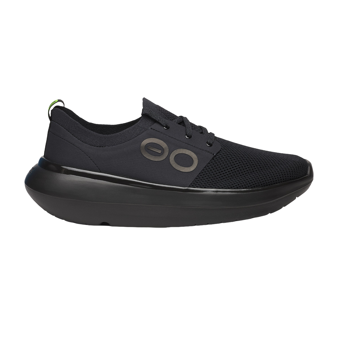 UPSO6E087BB OOFOS Oomy Stride All Black Men Sneakers