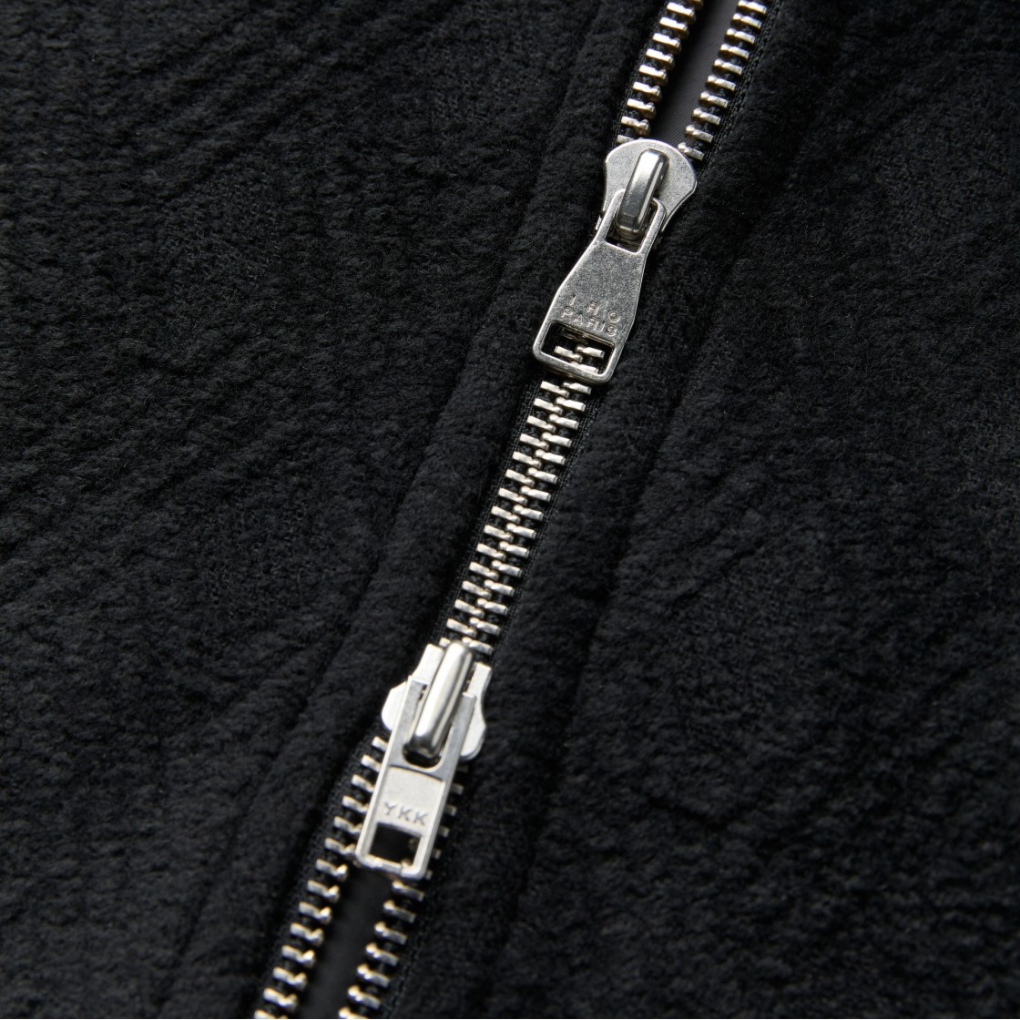 이로 에큐어 아가일 울 혼방 집업 자켓 블랙(IRO Ecuyer Argyle Wool-Blend Zip-Up Jacket Black) - 6