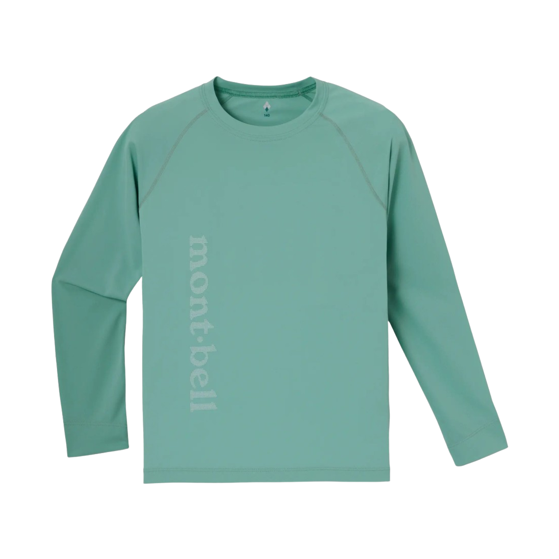 1114500 (Kids) Montbell Cool Light Long Sleeve T-Shirt Light Blue