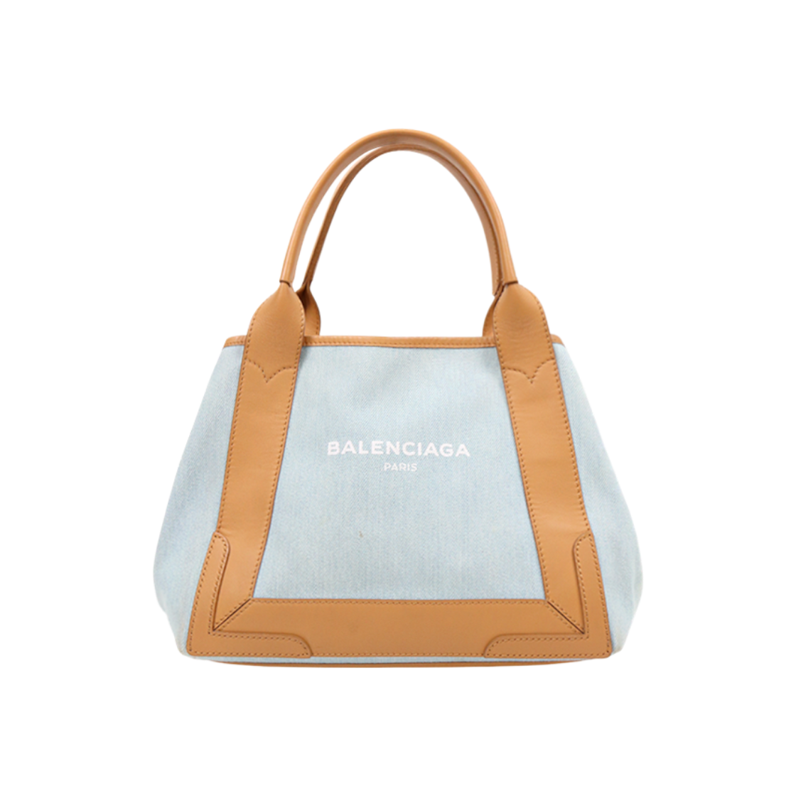 ITDBCELUWRJK Balenciaga Denim Cabas Tote Bag C-A48307