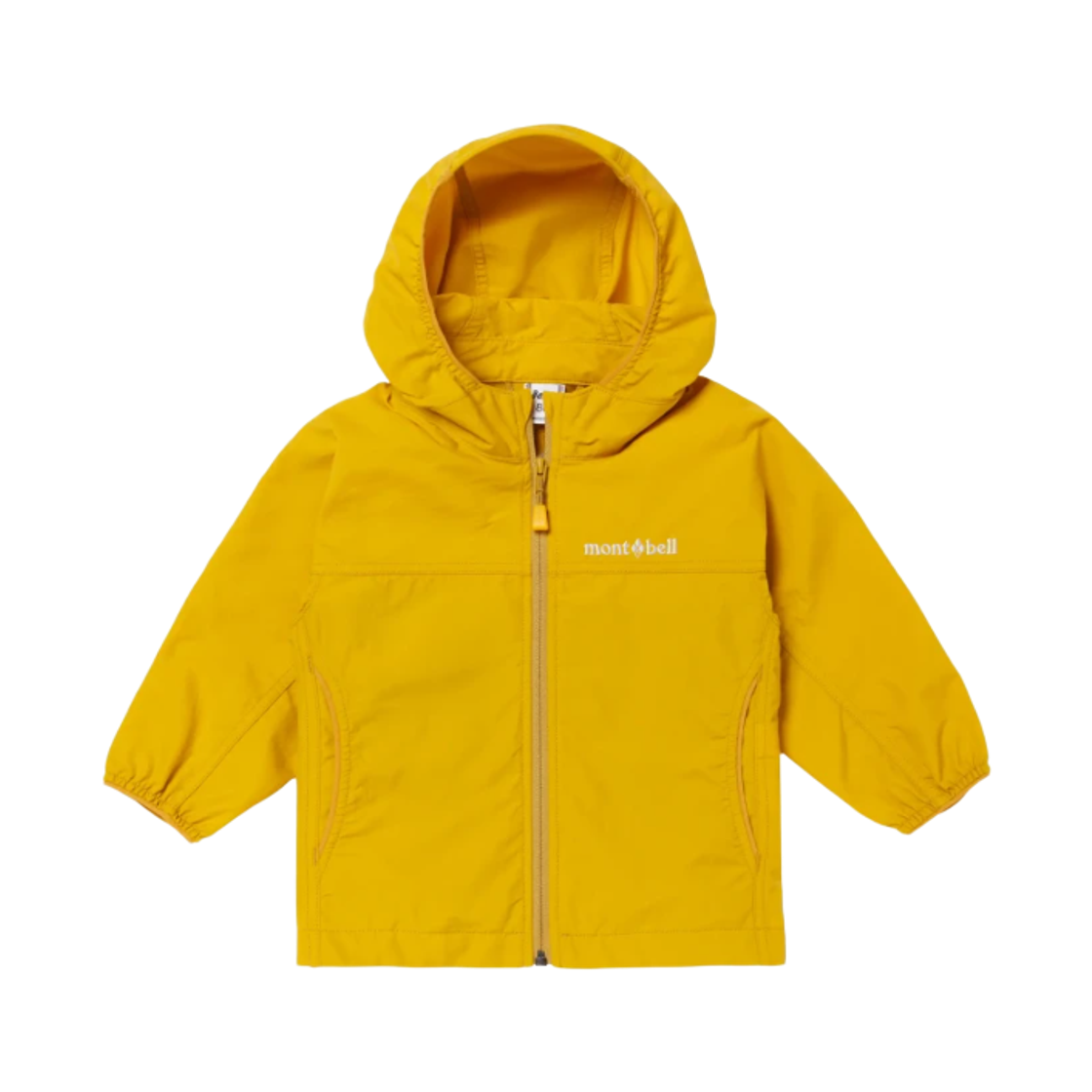 (유아) 몽벨 아웃도어 후드 자켓 옐로우((Baby) Montbell O.D. Hooded Jacket Yellow) - 1