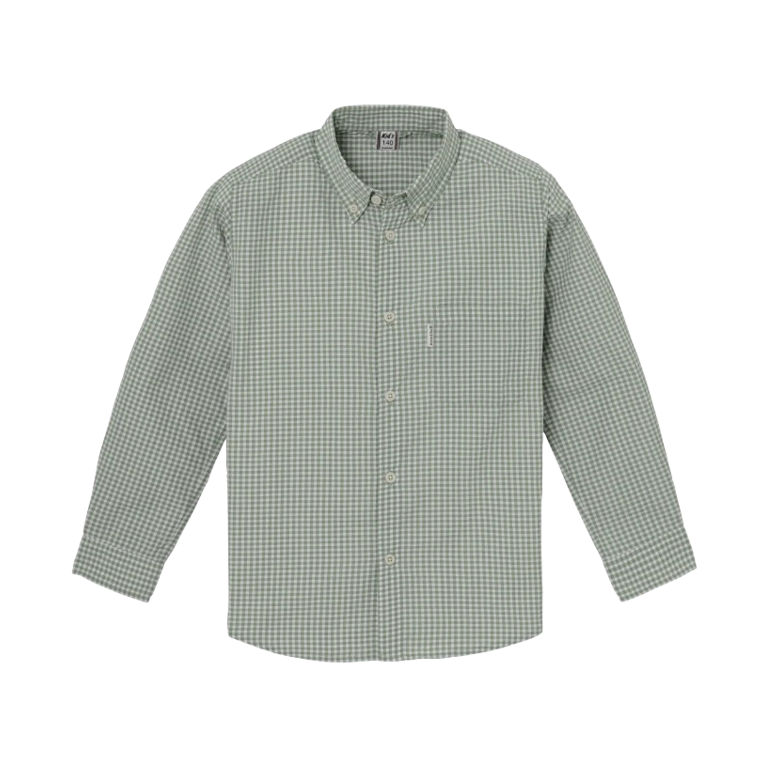 1114552 (Kids) Montbell Wickron Dry Touch Long Sleeve Shirt Green