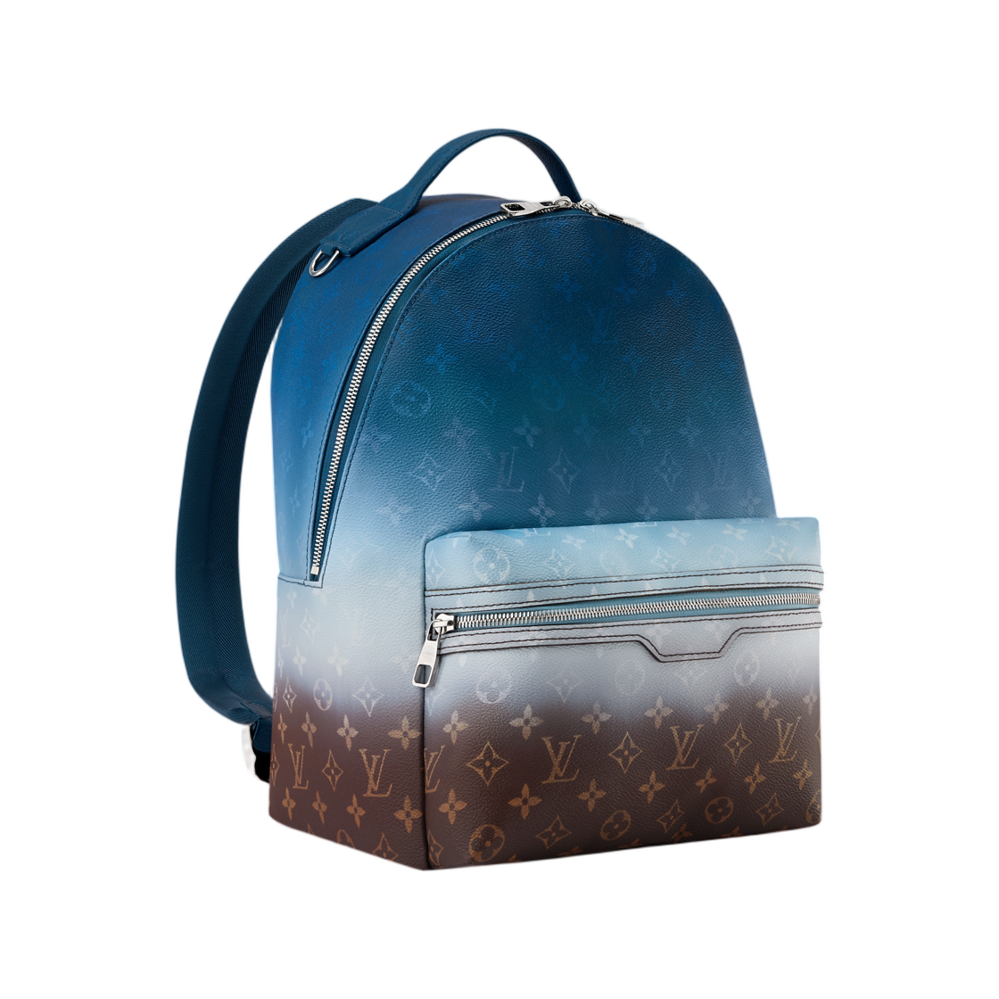 루이비통 디스커버리 백팩 PM 블루 모노그램 피그먼트(Louis Vuitton Discovery Backpack Pm Blue Monogram Pigment) - 2
