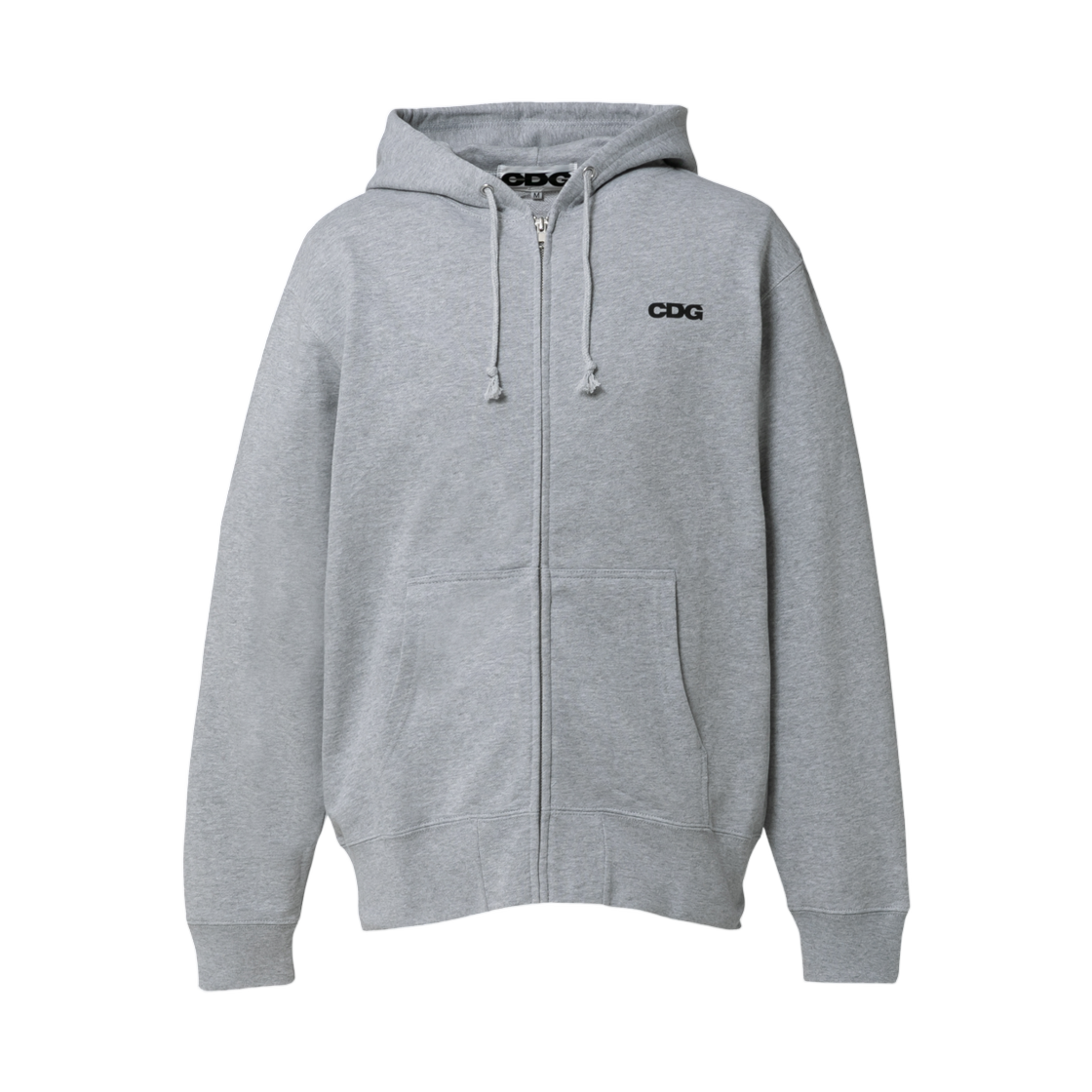 CDG 클래식 후드 스웨트셔츠 집 그레이(CDG Classic Hooded Sweatshirt With Zip Grey)
