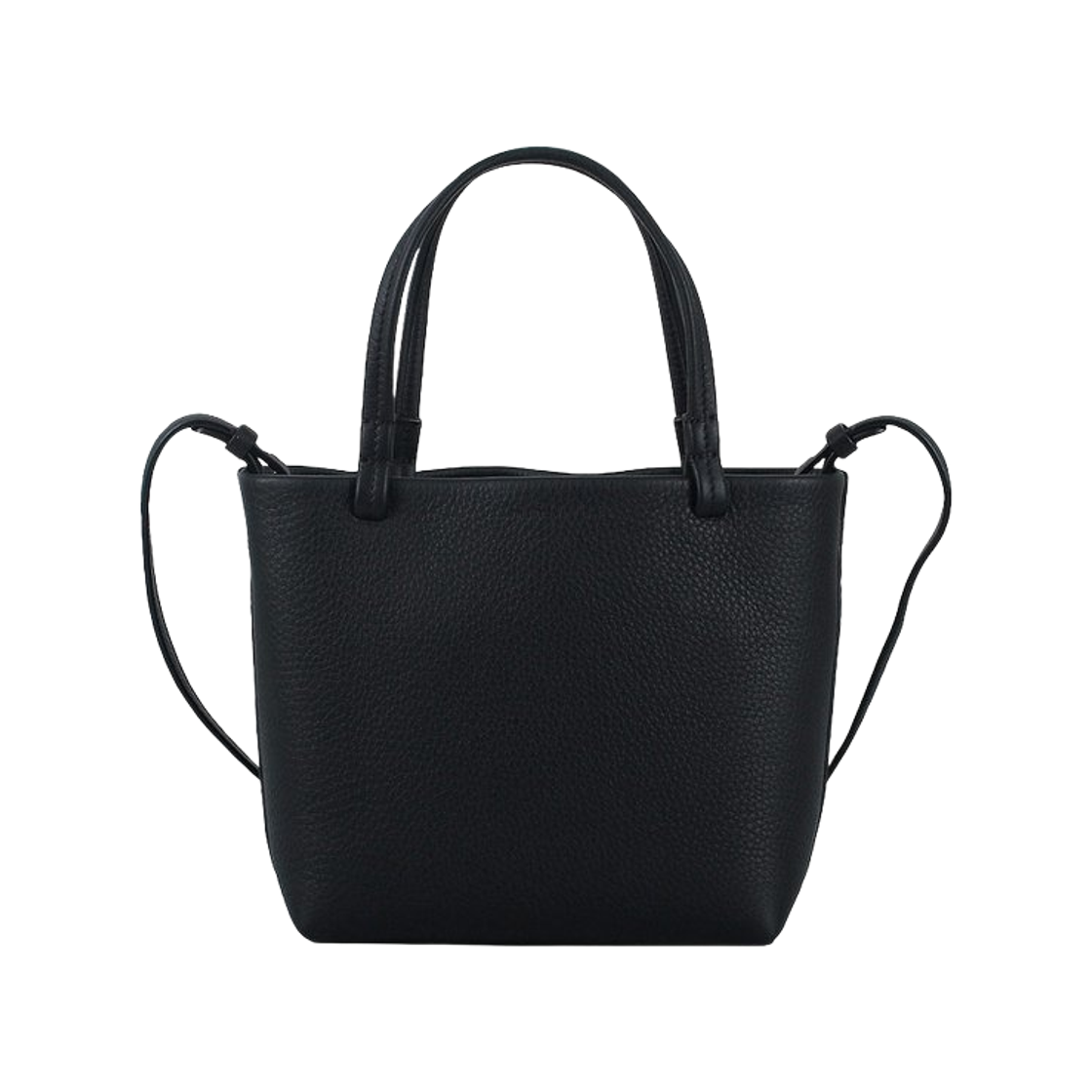 더 로우 스몰 파크 레더 토트백 블랙(The Row Small Park Tote Bag in Leather Black) - 2
