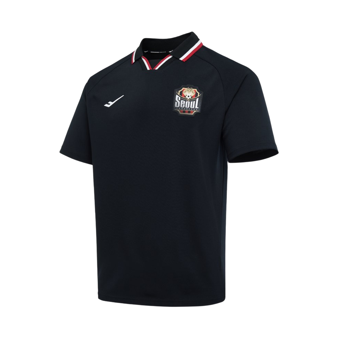 프로-스펙스 X FC서울 2026 FC서울 어센틱 스포티 V넥 폴로티셔츠(PRO-SPECS X FC SEOUL 2026 FC SEOUL Authentic Sporty V-neck Polo T-shirt)