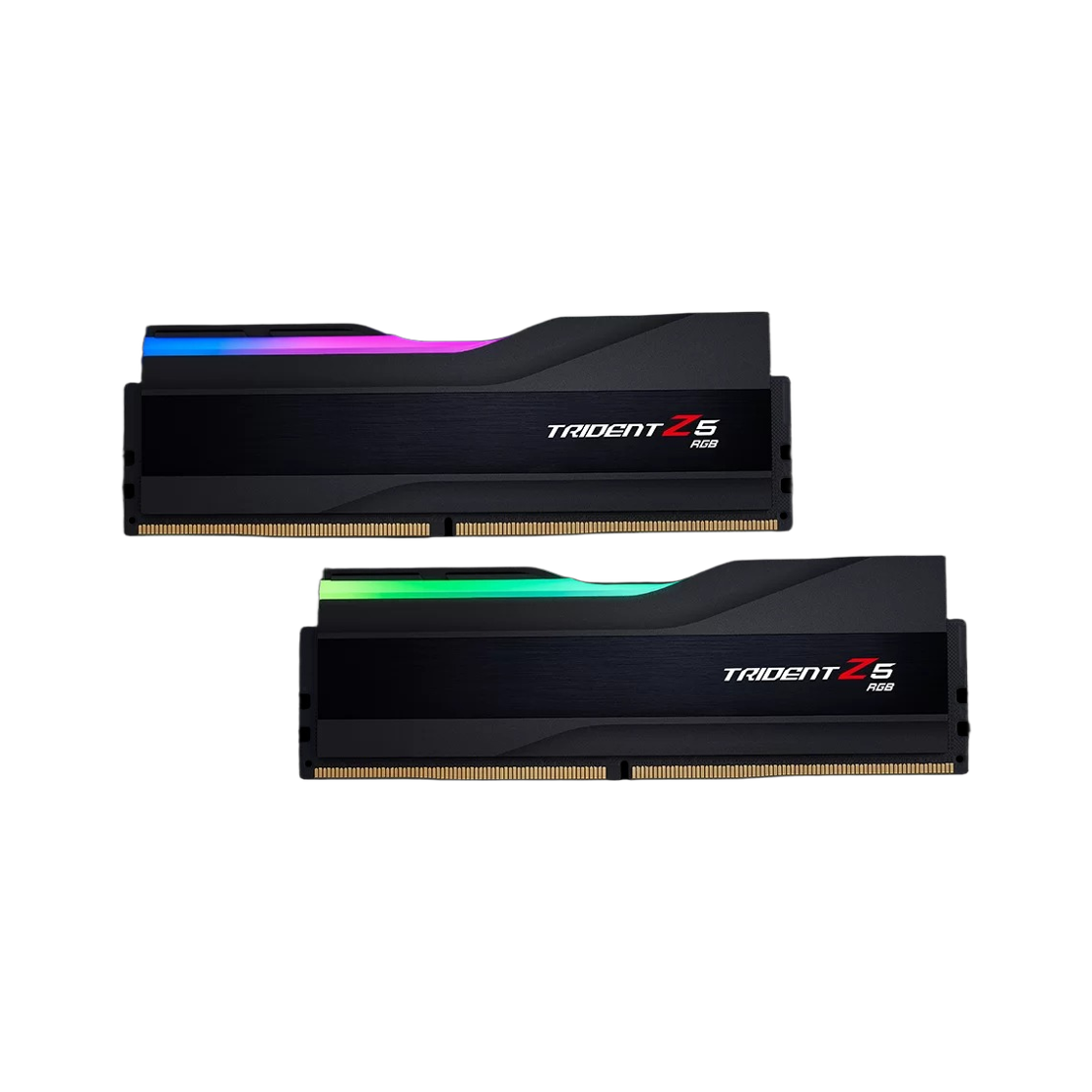 지스킬 64GB(32GBx2) DDR5 CL36 트라이던트 Z5 RGB 6000MHz 인텔 암드 매트 블랙(G.Skill 64GB(32GBx2) DDR5 CL36 Trident Z5 RGB 6000MHz Intel AMD Matte Black)