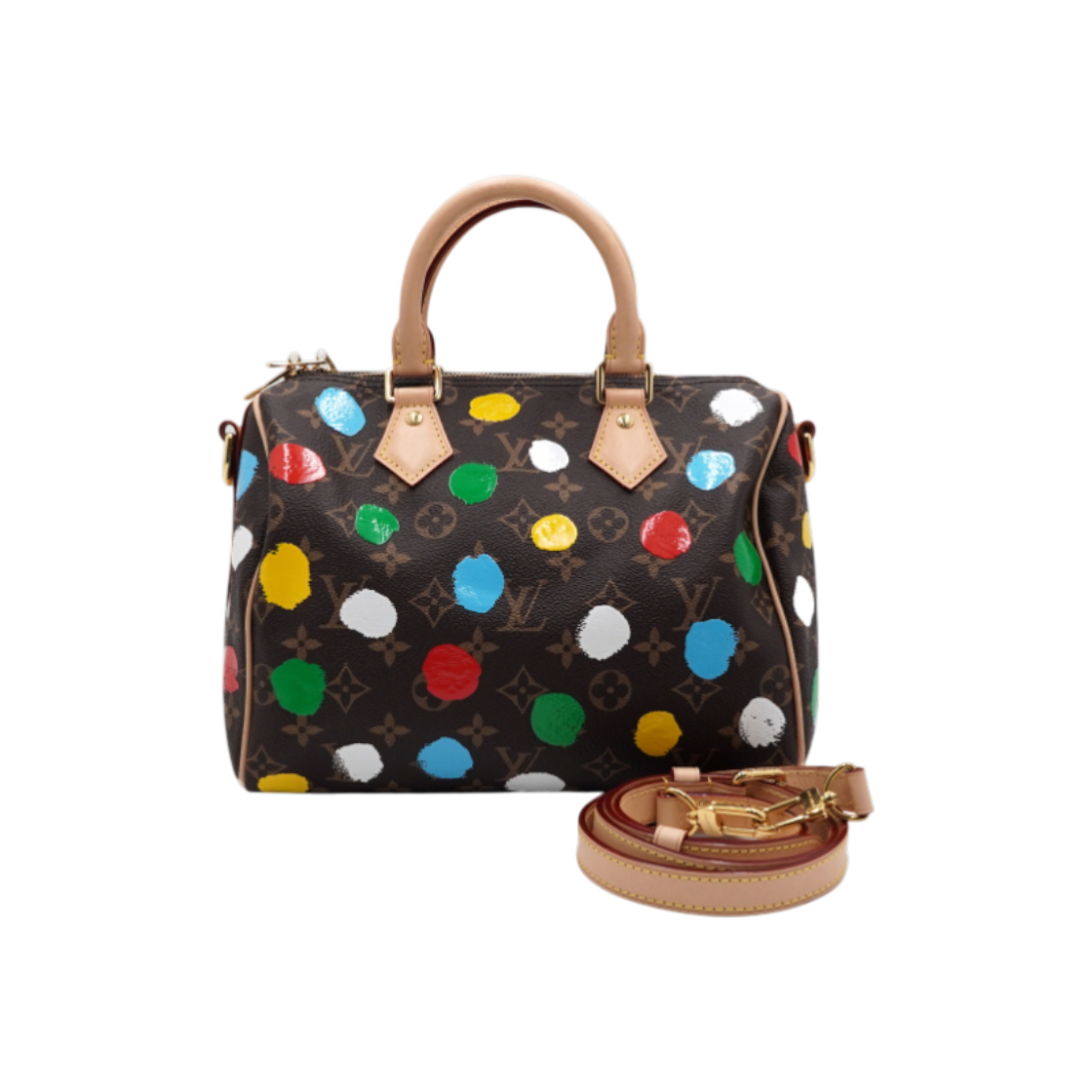 루이비통X쿠사마야요이 M46433 모노그램 도트 스피디 반둘리에25 토트백 겸 크로스백aa60815(Louis Vuitton x Yayoi Kusama Monogram Dot Speedy Bandouliere 25 Tote & Crossbody Bag) - 1
