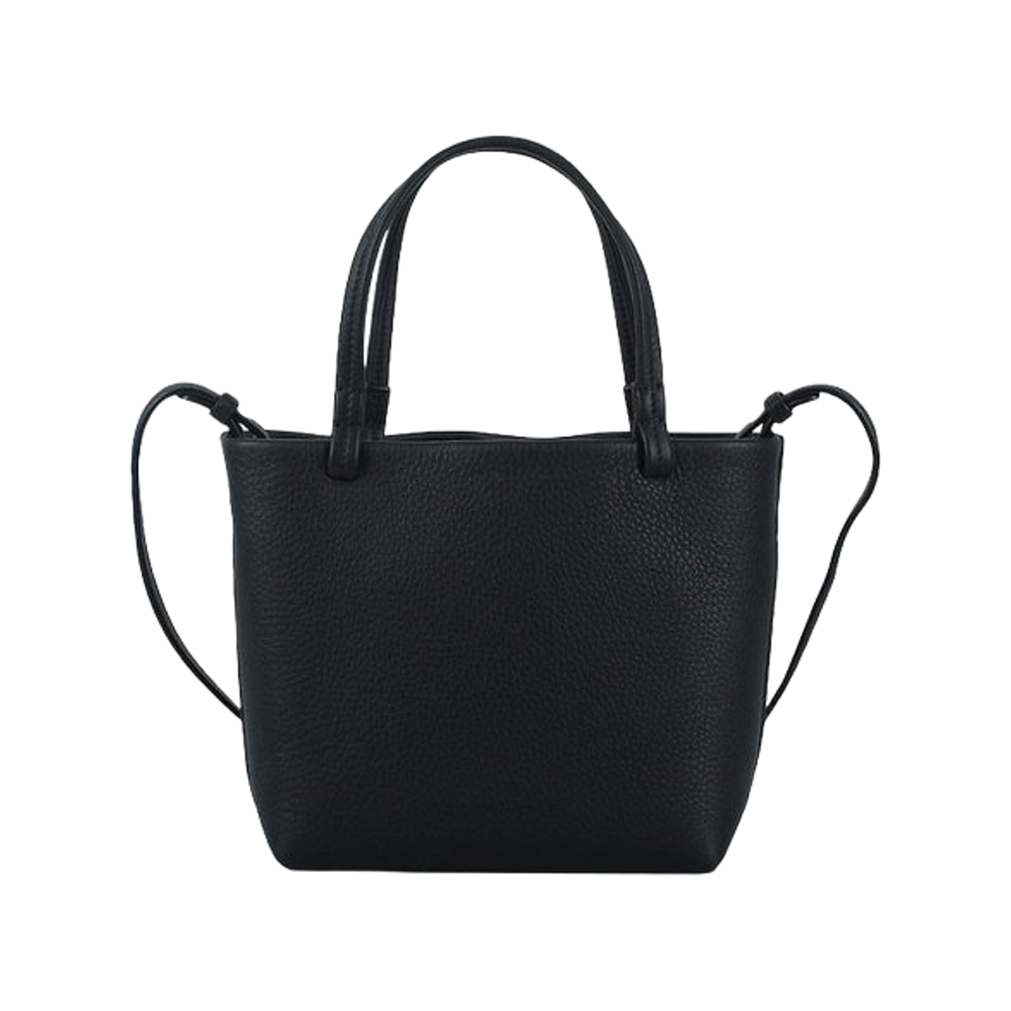 W1199L129BAS The Row Small Park Tote Bag in Leather Black
