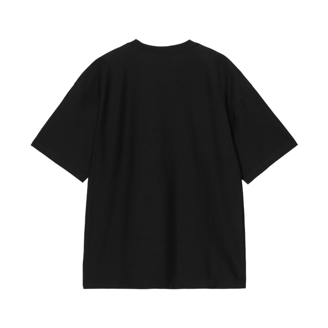 칼하트 WIP 숏슬리브 WIP 라벨 티셔츠 블랙(Carhartt WIP S/S WIP Label T-Shirt Black) - 2