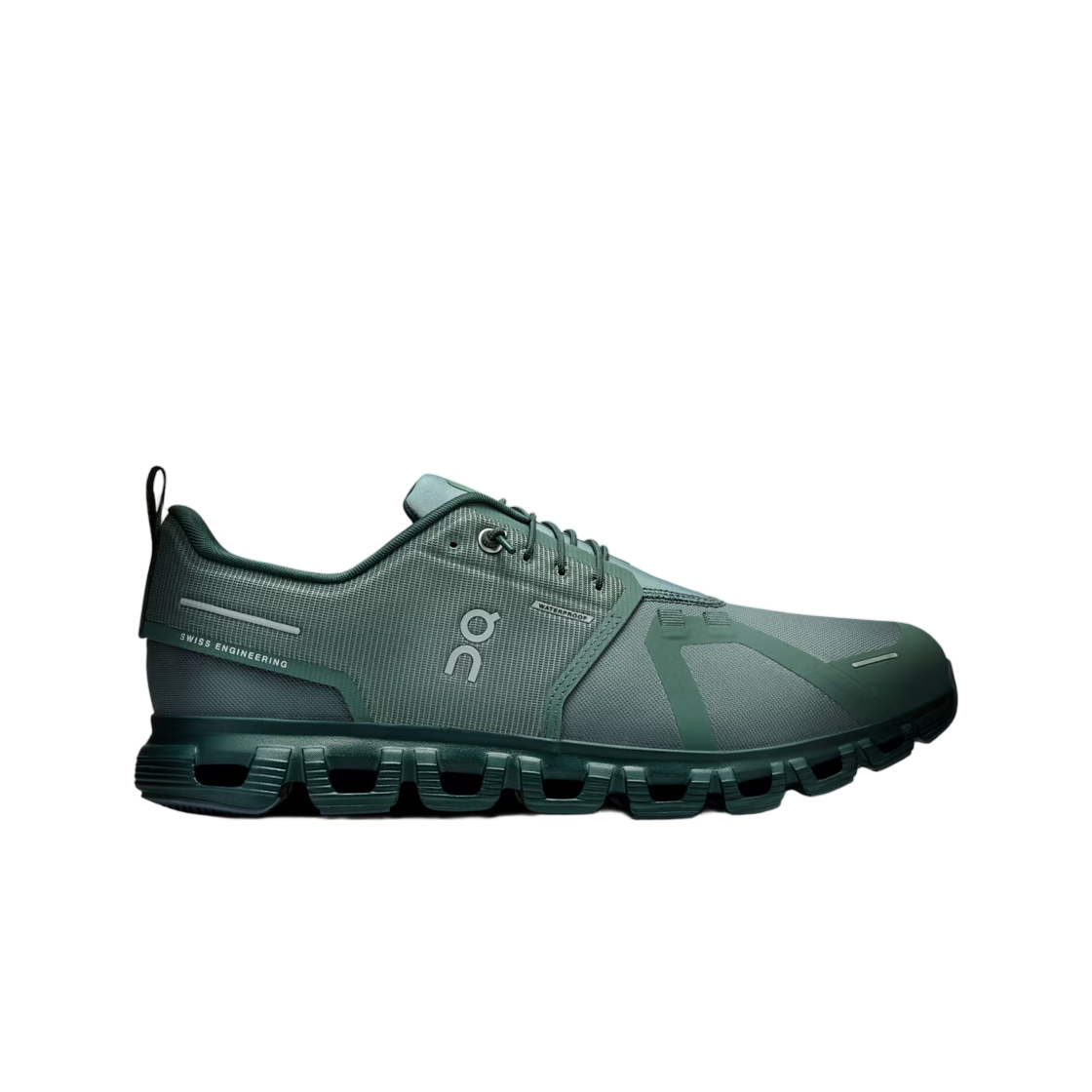 3MF10062841 On Running Cloud 6 Waterproof Olive Evergreen