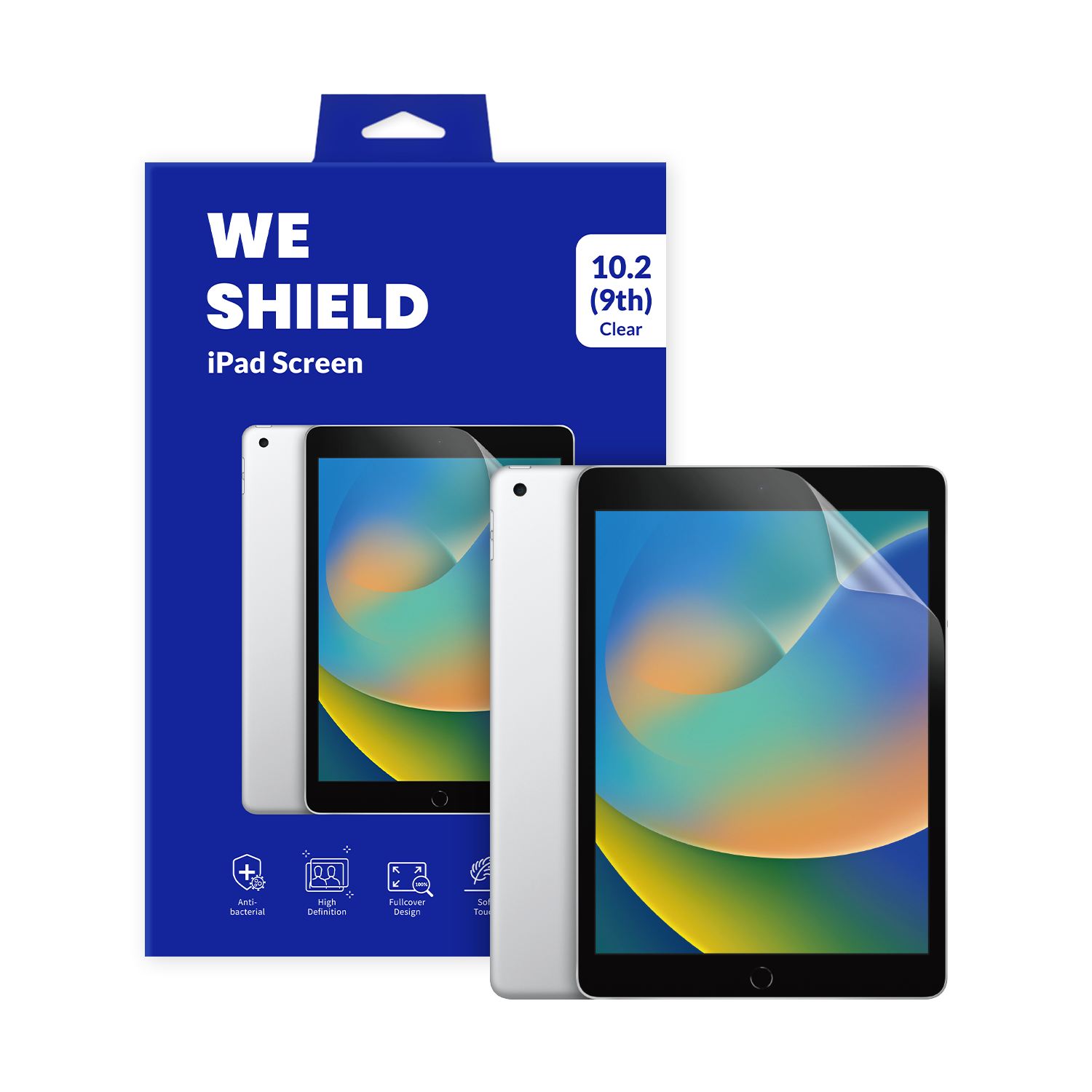 TW-SP02-P10.2 Tanglewood Anti-bacterial Clear film iPad 10.2