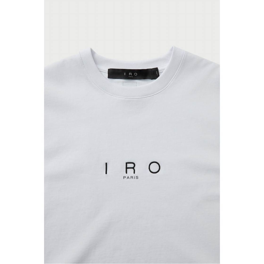 이로 세이블 피그먼트 로고 티셔츠 화이트(IRO Sable Pigment Logo T-Shirt White) - 4