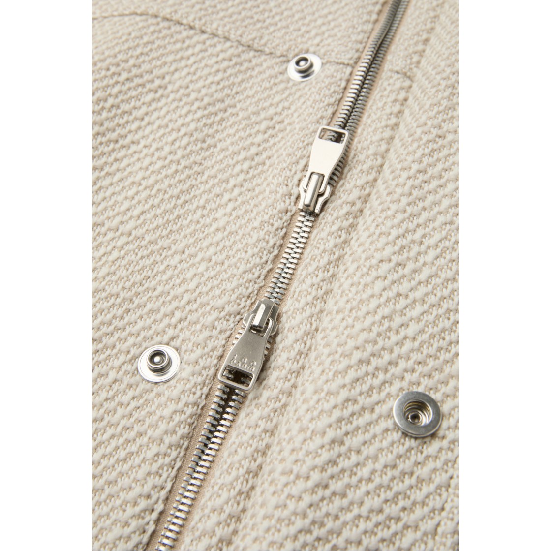 이로 갈레트 트위드 집업 카라 블루종 아이보리(IRO Galet Tweed Zip-Up Collared Blouson Ivory) - 6