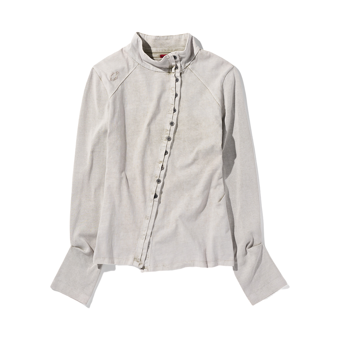 (W) 미스치프 워시드 저지 셔츠 라이트 베이지((W) Mischief Washed Jersey Shirt Light Beige) - 1