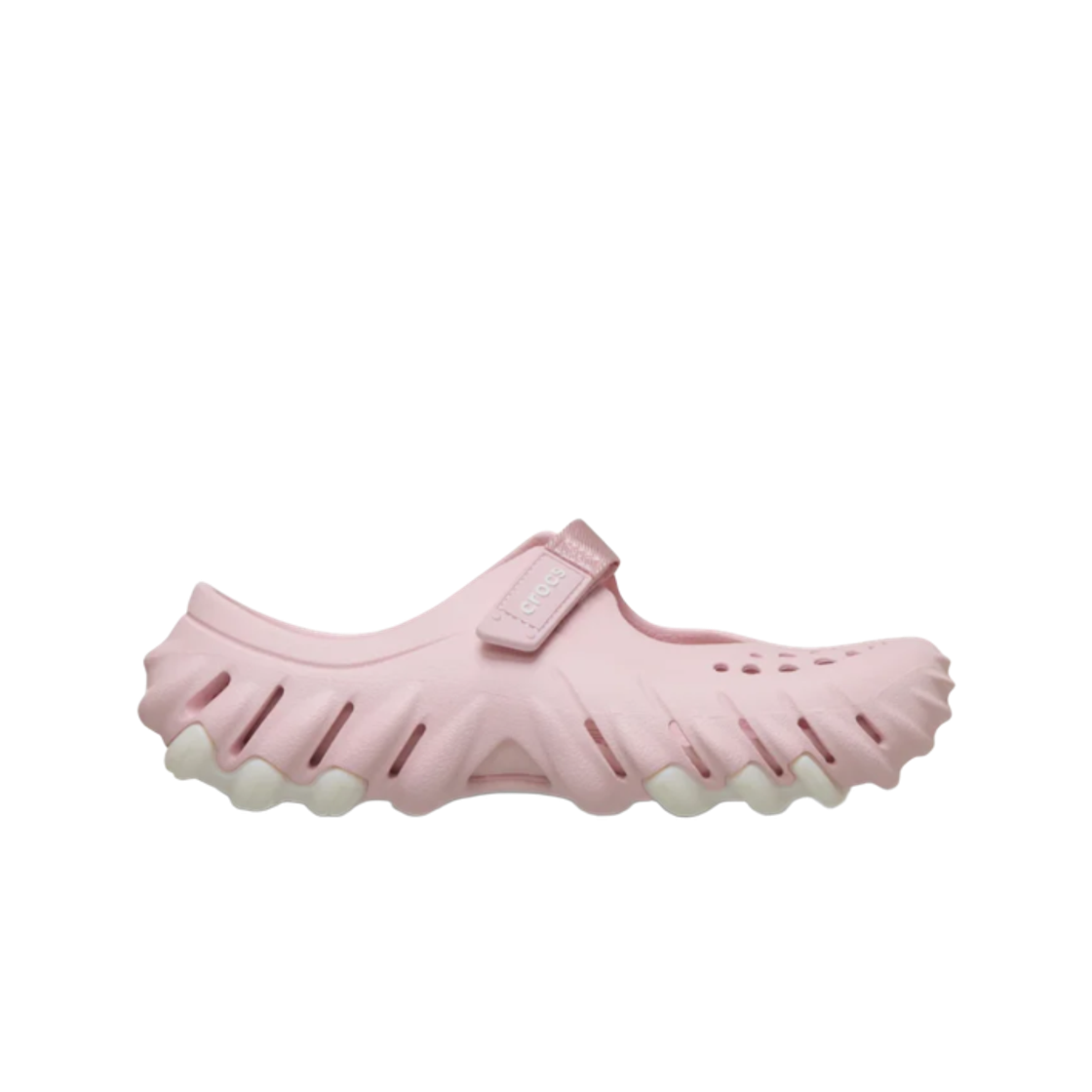 (W) 크록스 에코 메리 제인 클로그 코튼 캔디((W) Crocs Echo Mary Jane Clog Cotton Candy) - 1