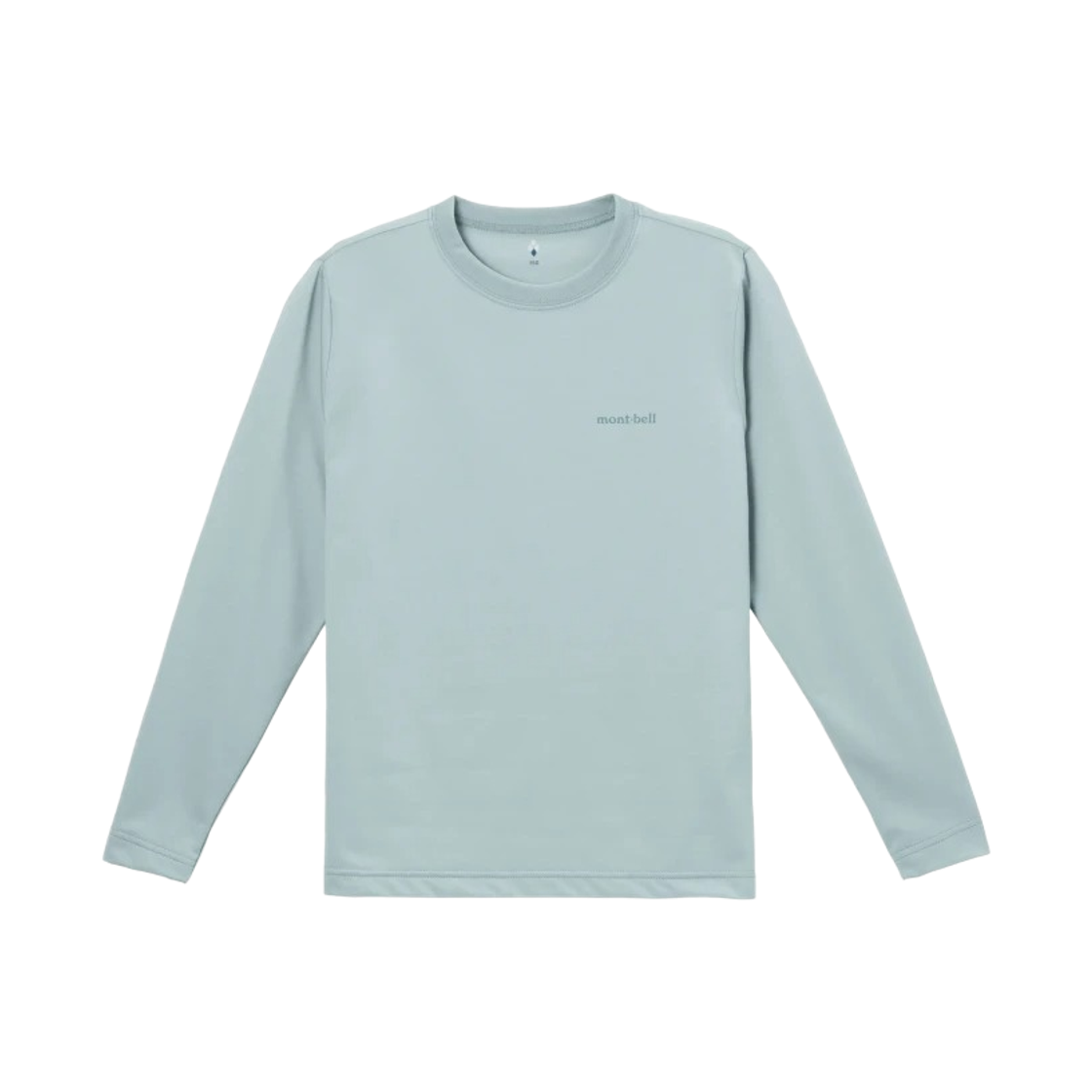 1114940 (Kids) Montbell Wickron UV-Tect Long Sleeve T-Shirt Light Blue