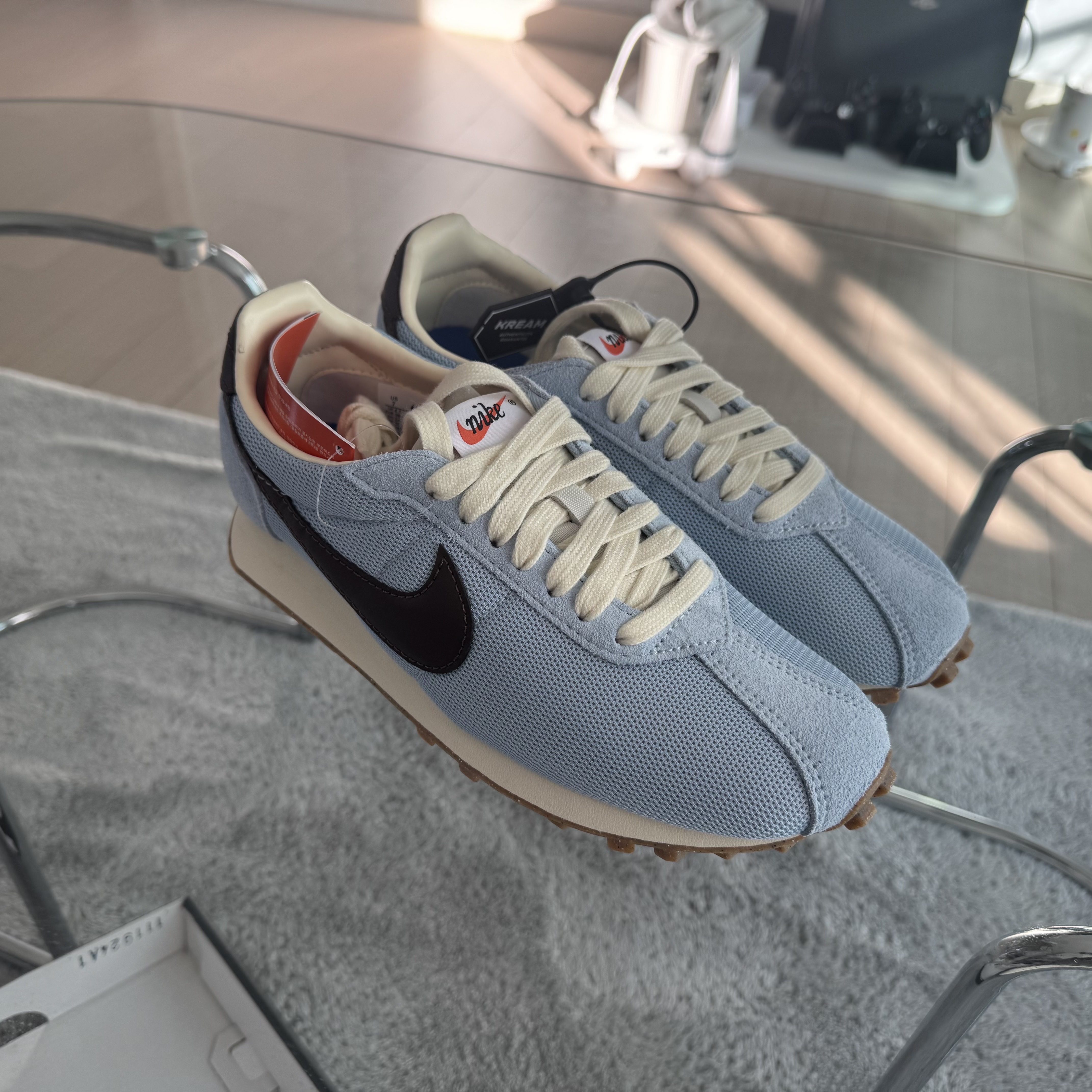 (W) Nike LD-1000 Light Armory Blue Coconut Milk 착용 스타일 - 1